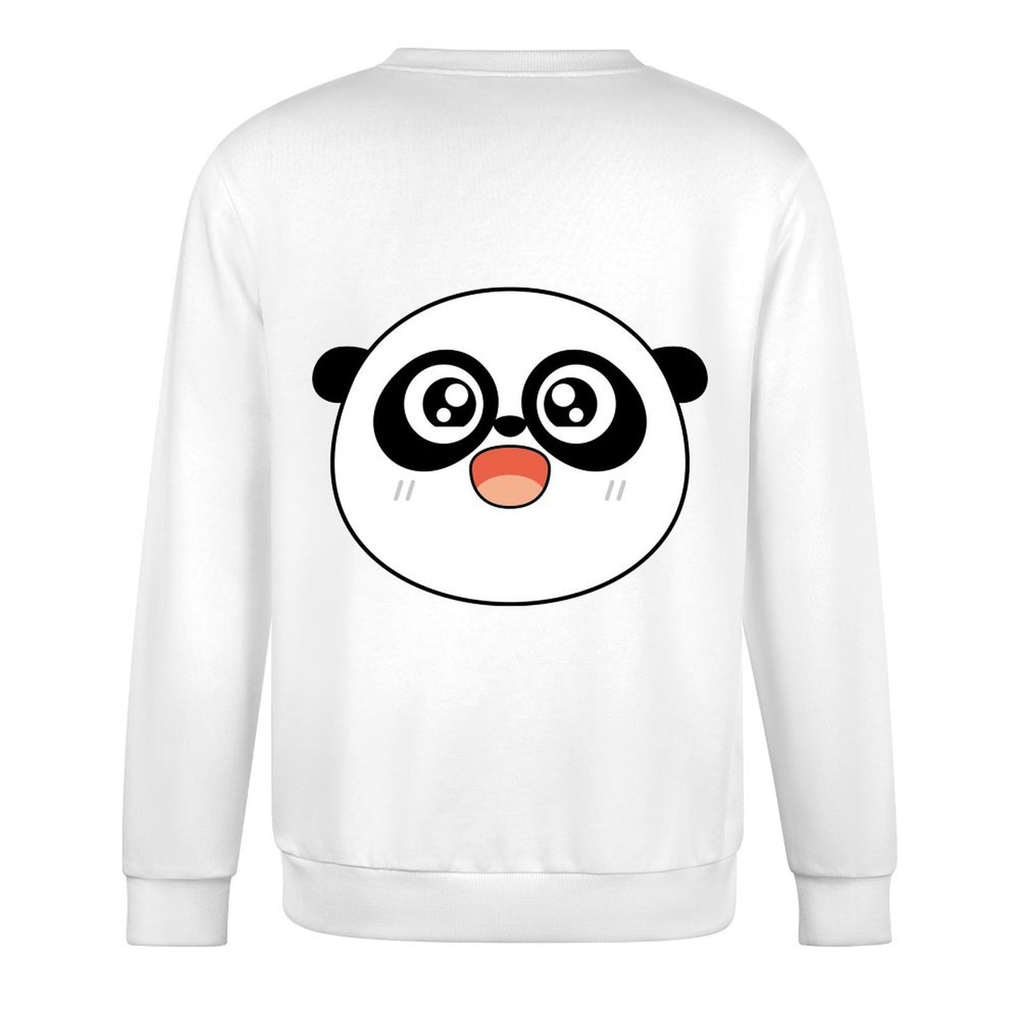 Long-sleeved crew neck sweatshirtBasic Oversized Long Sleeve