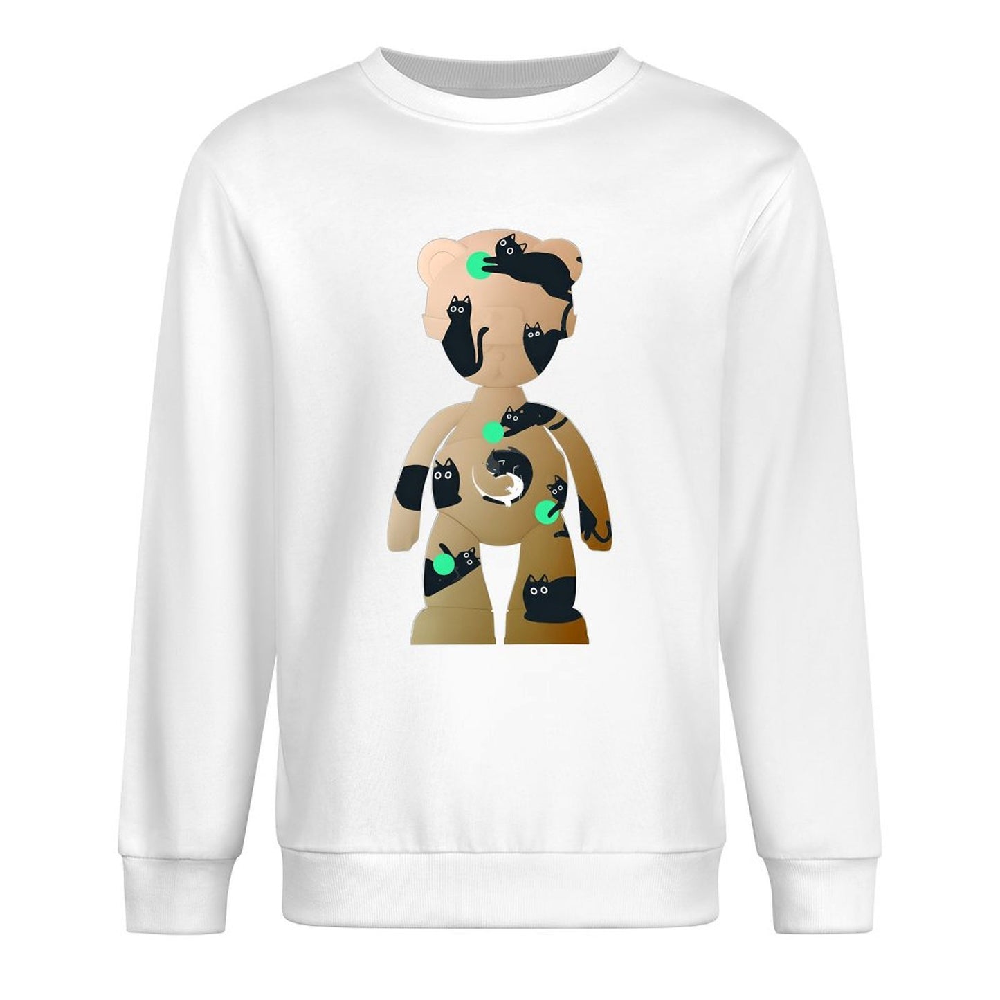 IPIB 250g Crew Neck Long Sleeve Sweatshirt Front GraphicCrew Neck Long Sleeve Sweatshirt6000135-4