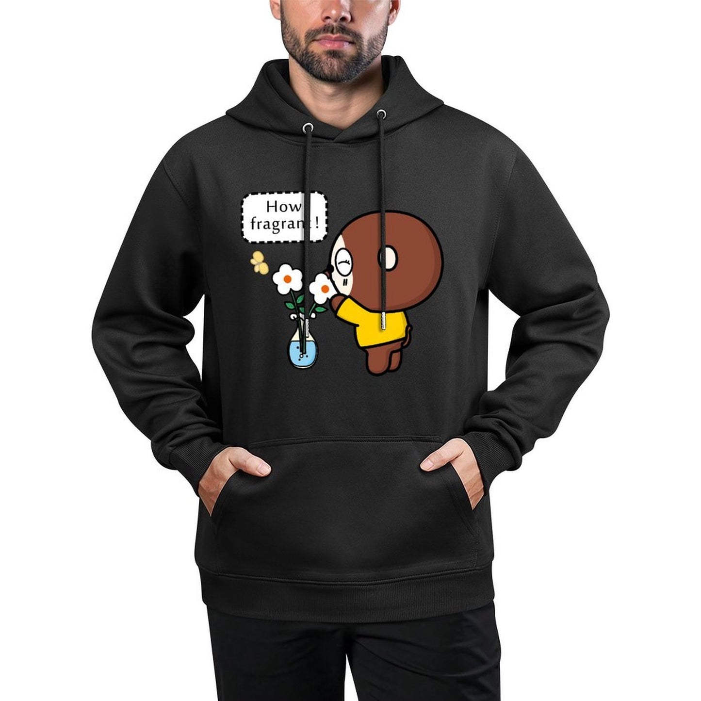 IPBR 250g Hooded Pocket Sweatshirt Front GraphicMen's Hooded  Sweatshirt4001514