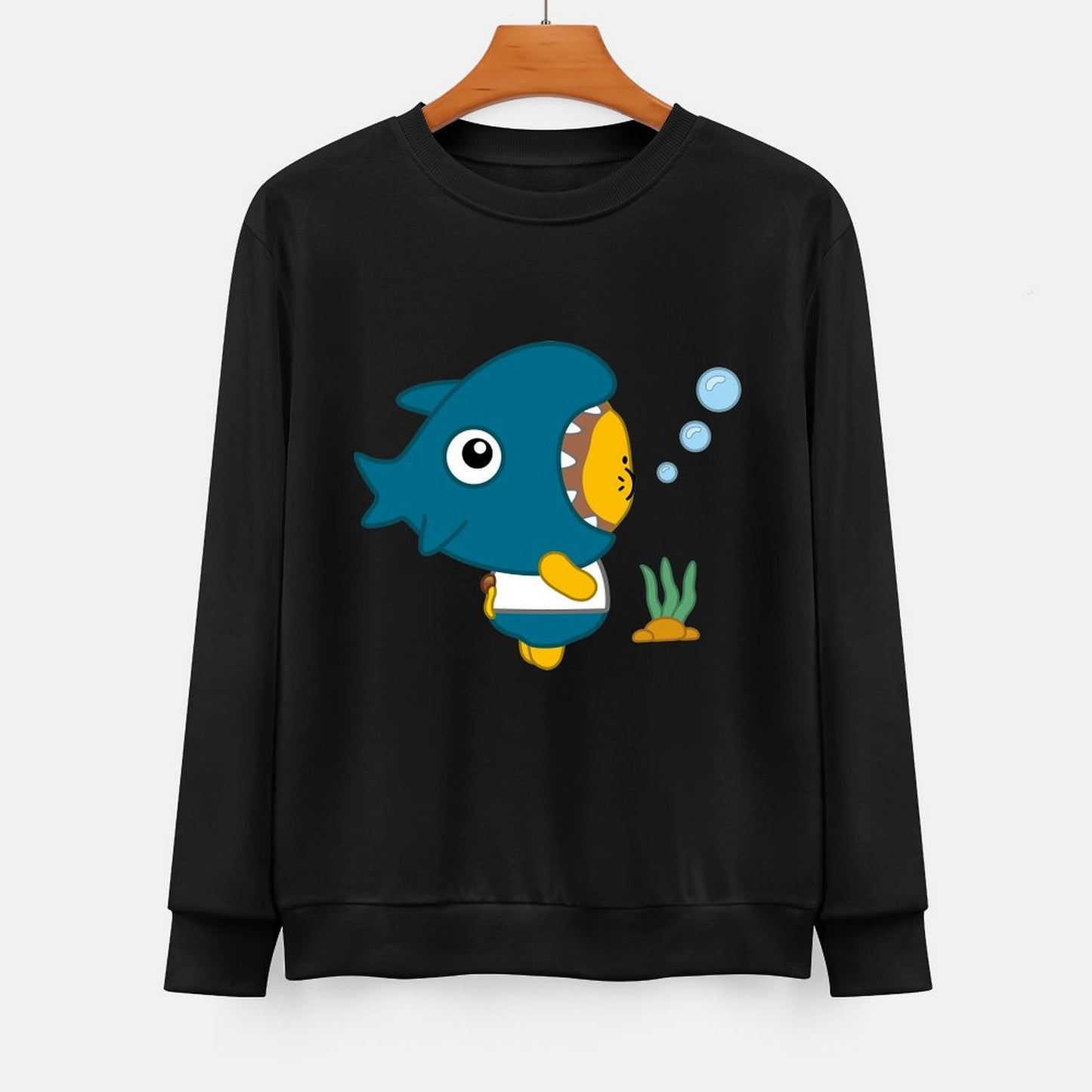 IPBR 250g Crew Neck Long Sleeve Sweatshirt Front GraphicCrew Neck Long Sleeve Sweatshirt4000796