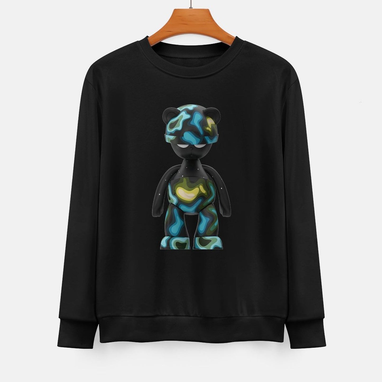 IPIB 250g Crew Neck Long Sleeve Sweatshirt Front GraphicCrew Neck Long Sleeve Sweatshirt6000072-2