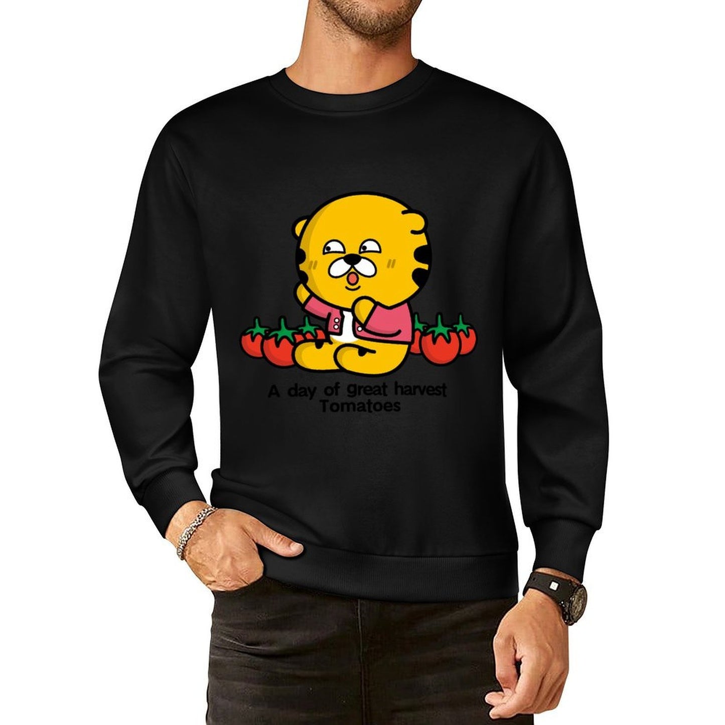 IPBR 250g Crew Neck Long Sleeve Sweatshirt Front GraphicCrew Neck Long Sleeve Sweatshirt4000869
