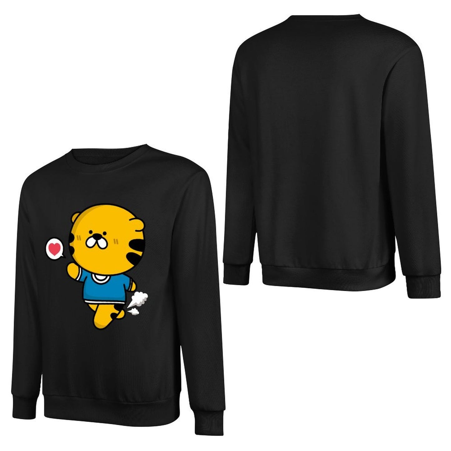 IPBR 250g Crew Neck Long Sleeve Sweatshirt Front GraphicCrew Neck Long Sleeve Sweatshirt4001342
