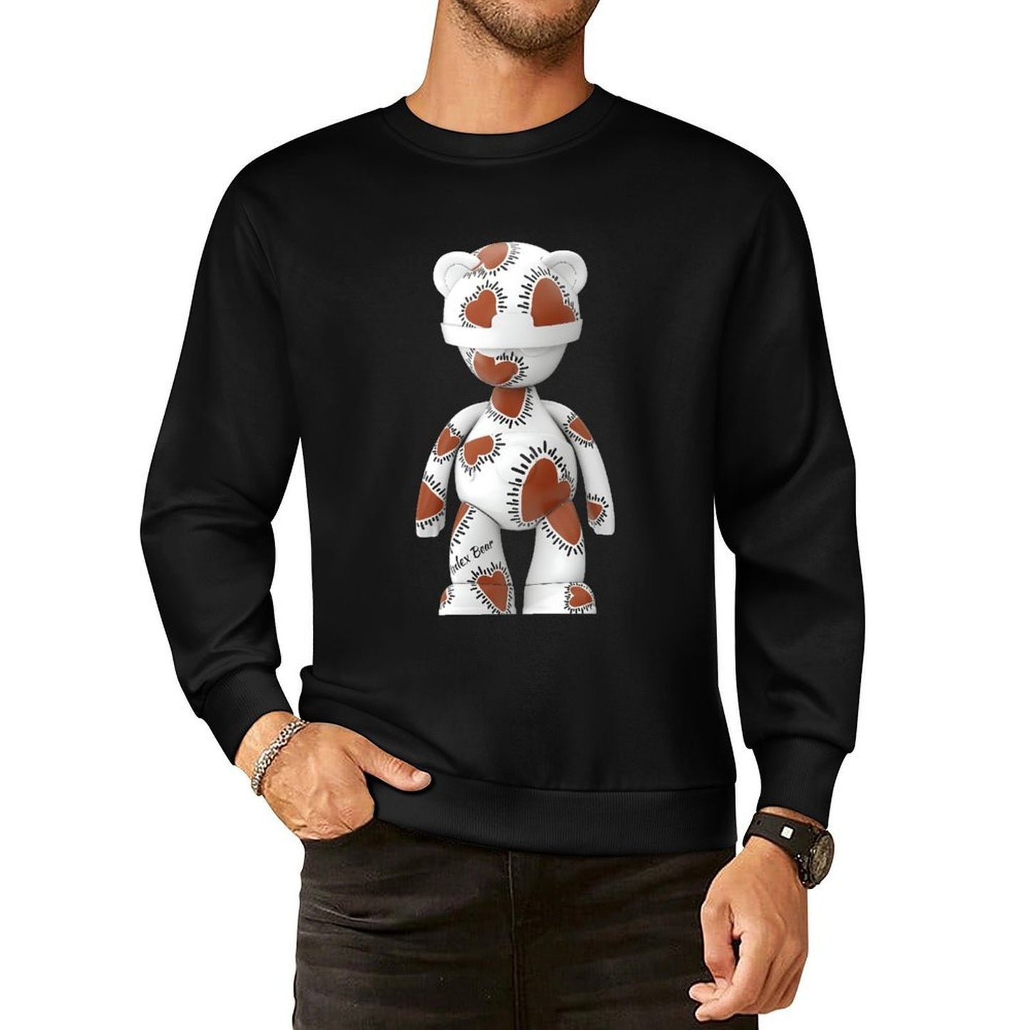 IPIB 250g Crew Neck Long Sleeve Sweatshirt Front GraphicCrew Neck Long Sleeve Sweatshirt6000068-4