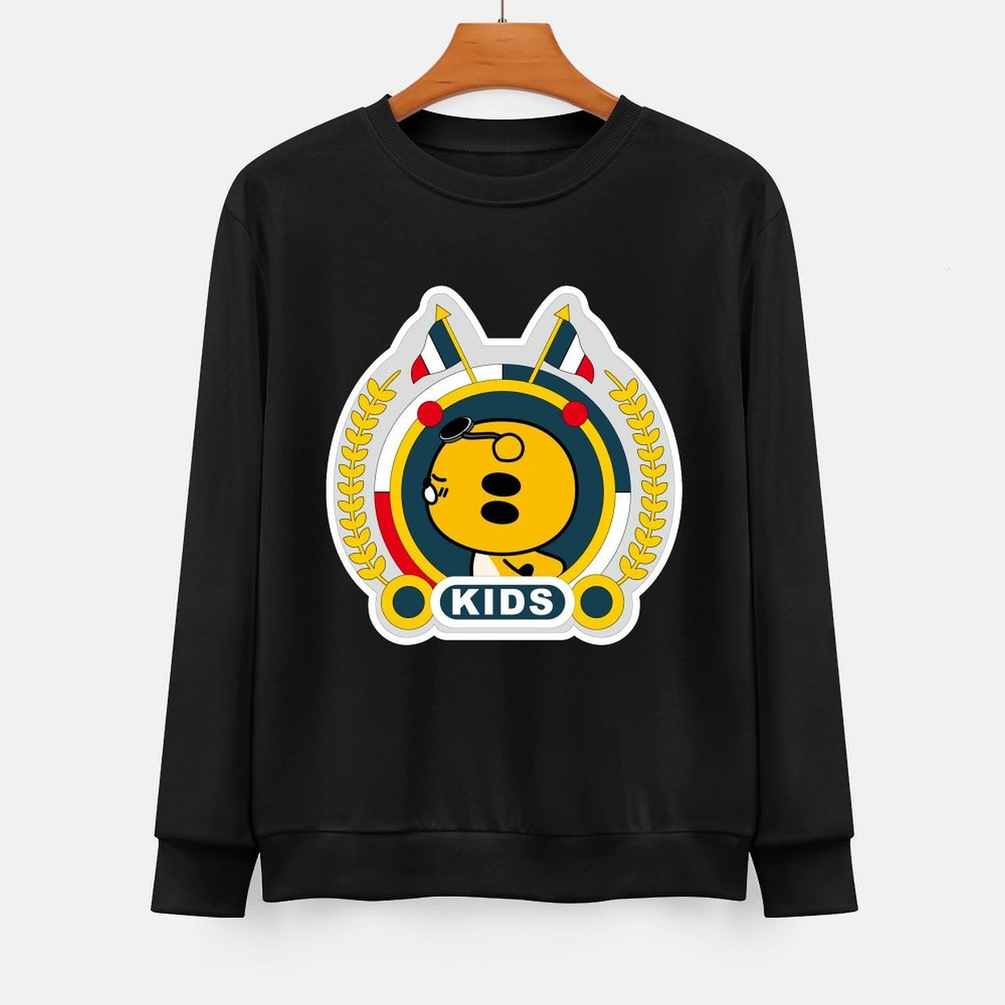 IPBR 250g Crew Neck Long Sleeve Sweatshirt Front GraphicCrew Neck Long Sleeve Sweatshirt4000695