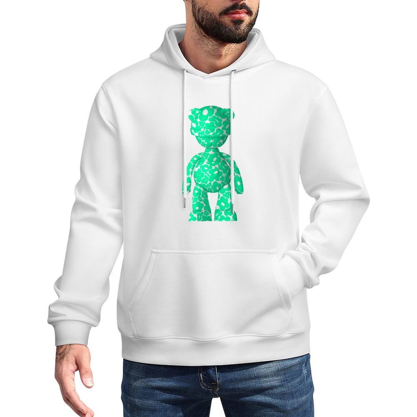IPIB 250g Hooded Pocket Sweatshirt Front GraphicMen's Hooded  Sweatshirt6000130-5