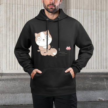 IPBR 250g Hooded Pocket Sweatshirt Front GraphicMen's Hooded  Sweatshirt4000416