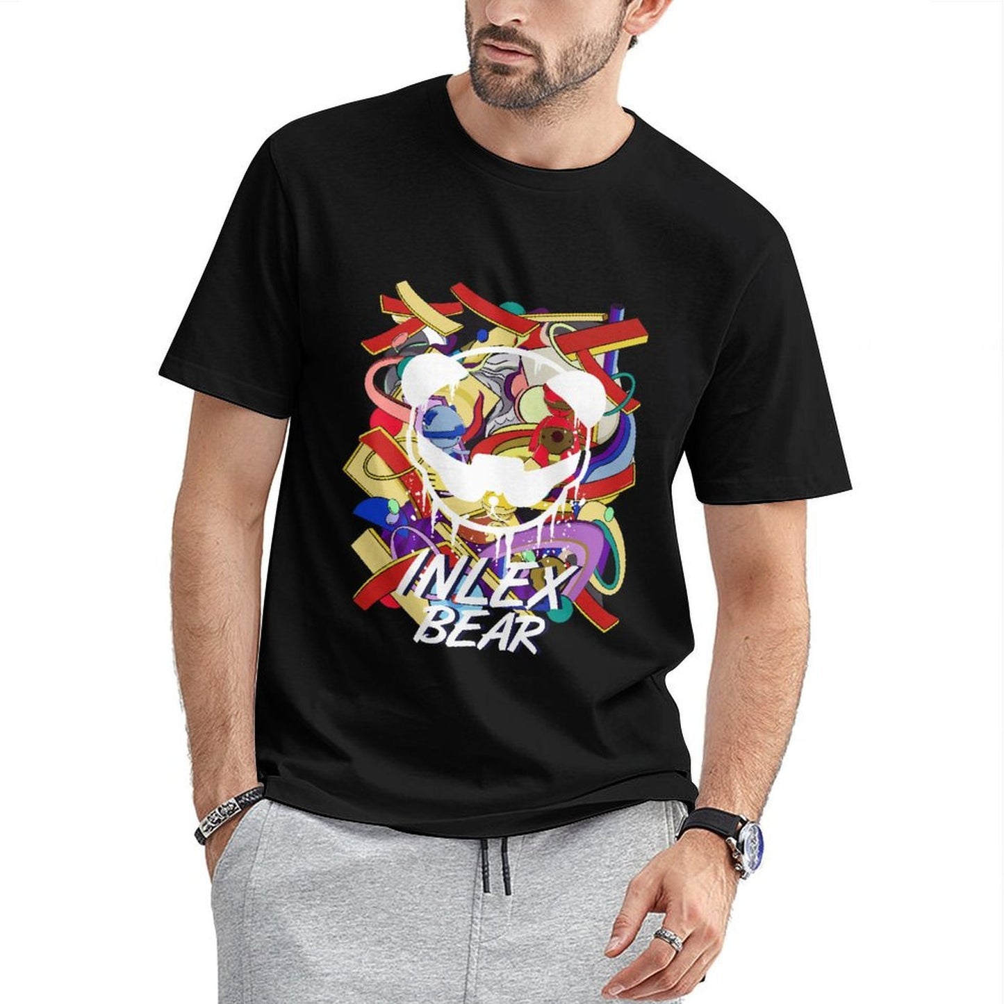 Inlex Bear T-shirtsHigh-Quality Heat-Transfer T-Shirt