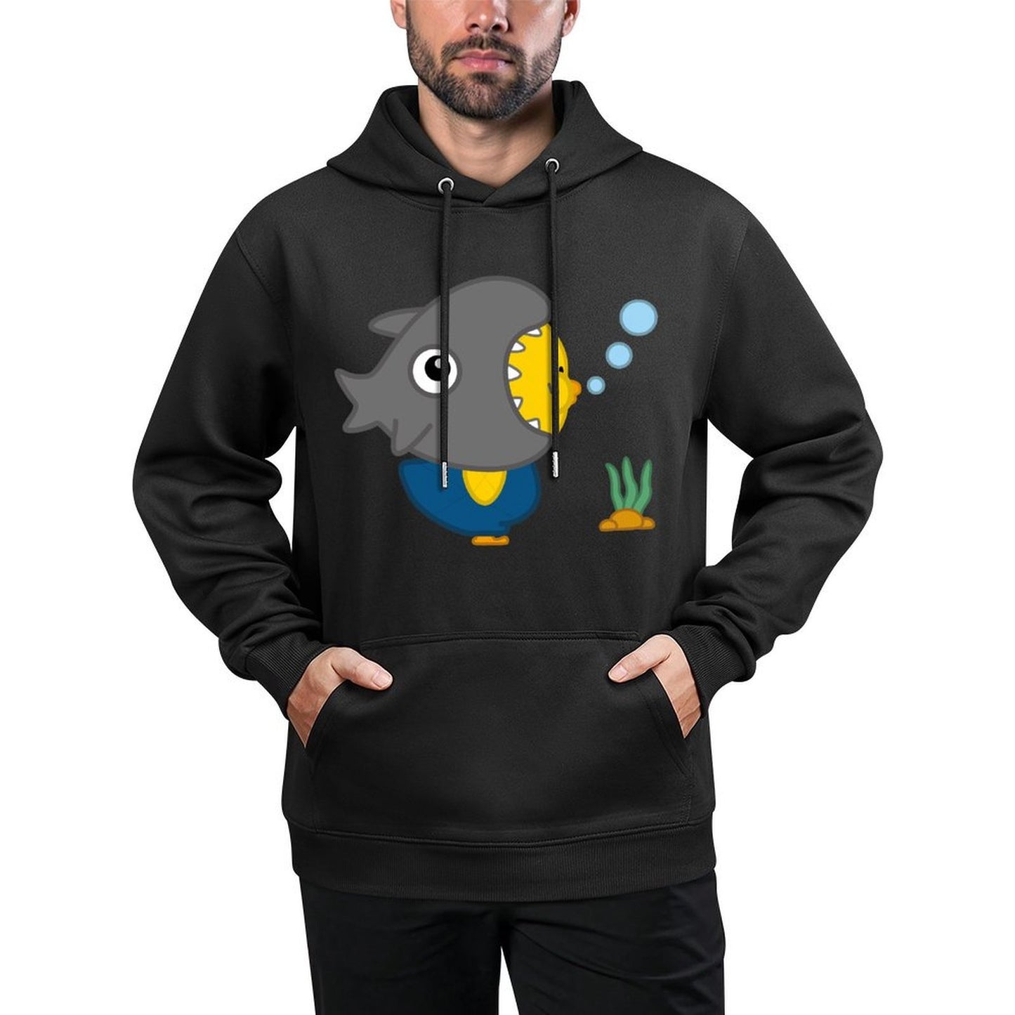 IPBR 250g Hooded Pocket Sweatshirt Front GraphicMen's Hooded  Sweatshirt4000347