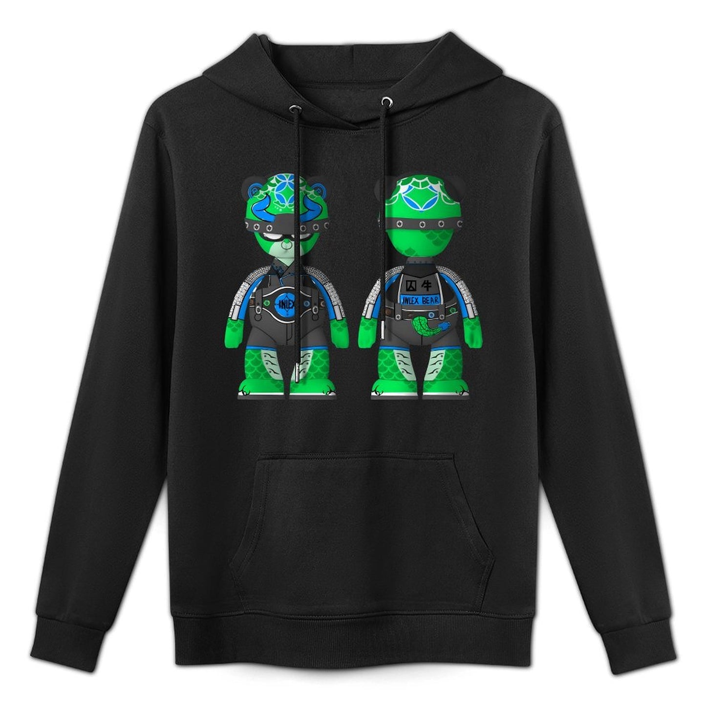 IPIB 250g Hooded Pocket Sweatshirt Front GraphicMen's Hooded  Sweatshirt6000095-7