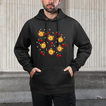 IPBR 250g Hooded Pocket Sweatshirt Front GraphicMen's Hooded  Sweatshirt4000679