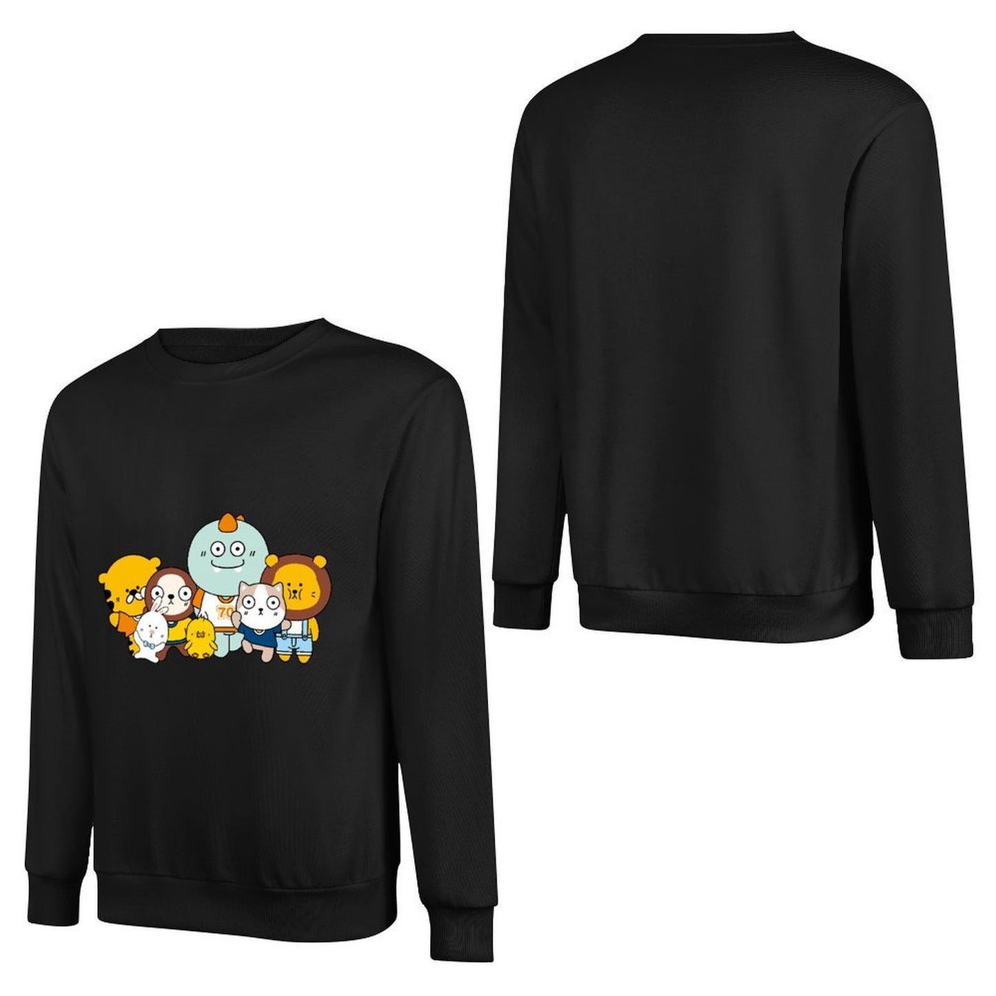 IPBR 250g Crew Neck Long Sleeve Sweatshirt Front GraphicCrew Neck Long Sleeve Sweatshirt4000806