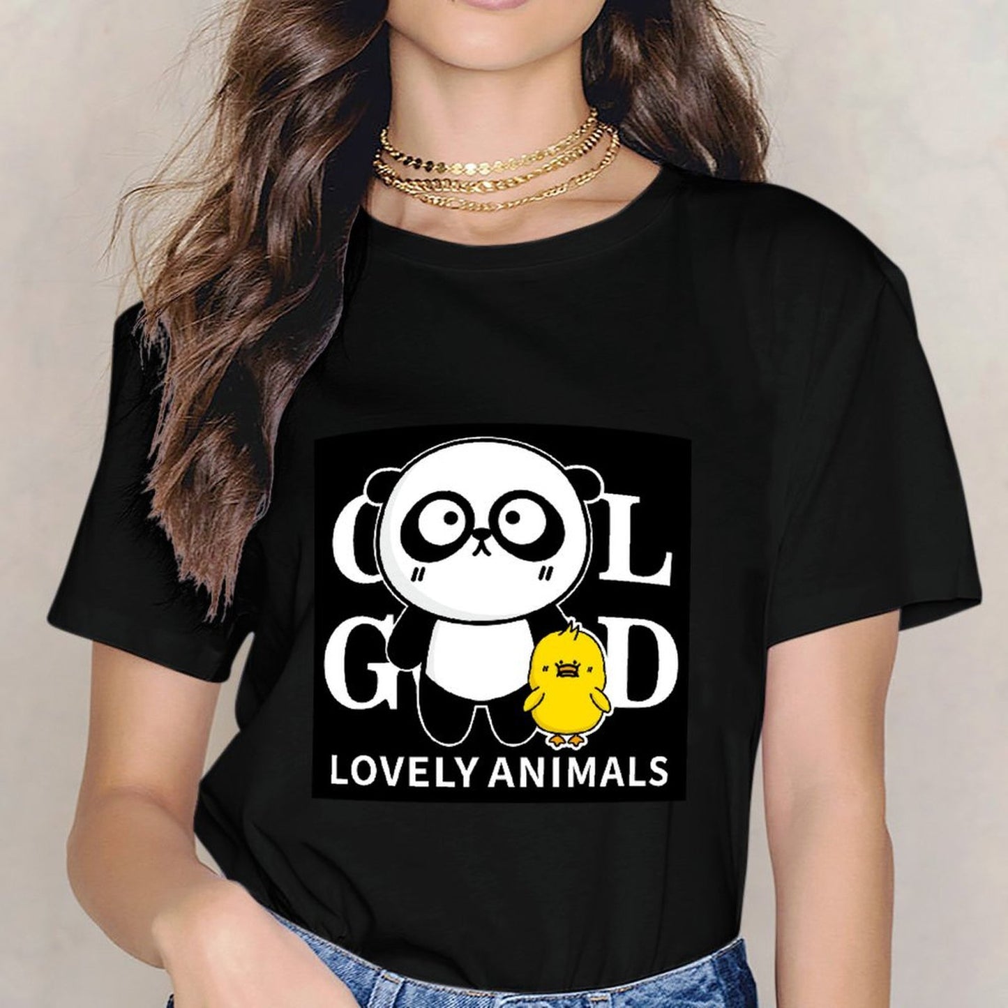 TrueFit Lightweight Front Graphic T-shirt