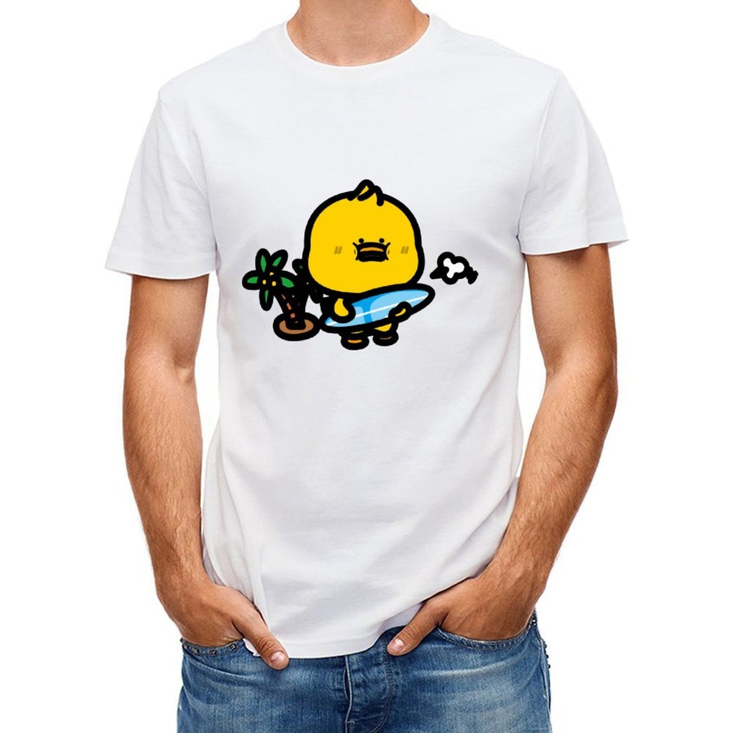 Outdoor Wrinkle-Free Front Graphic T-shirt