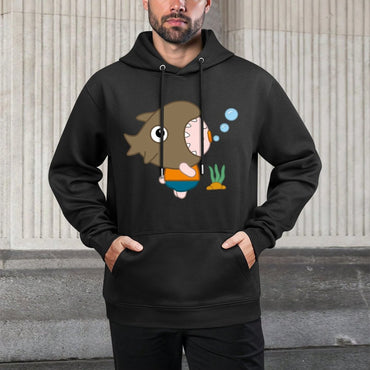 IPBR 250g Hooded Pocket Sweatshirt Front GraphicMen's Hooded  Sweatshirt4000797