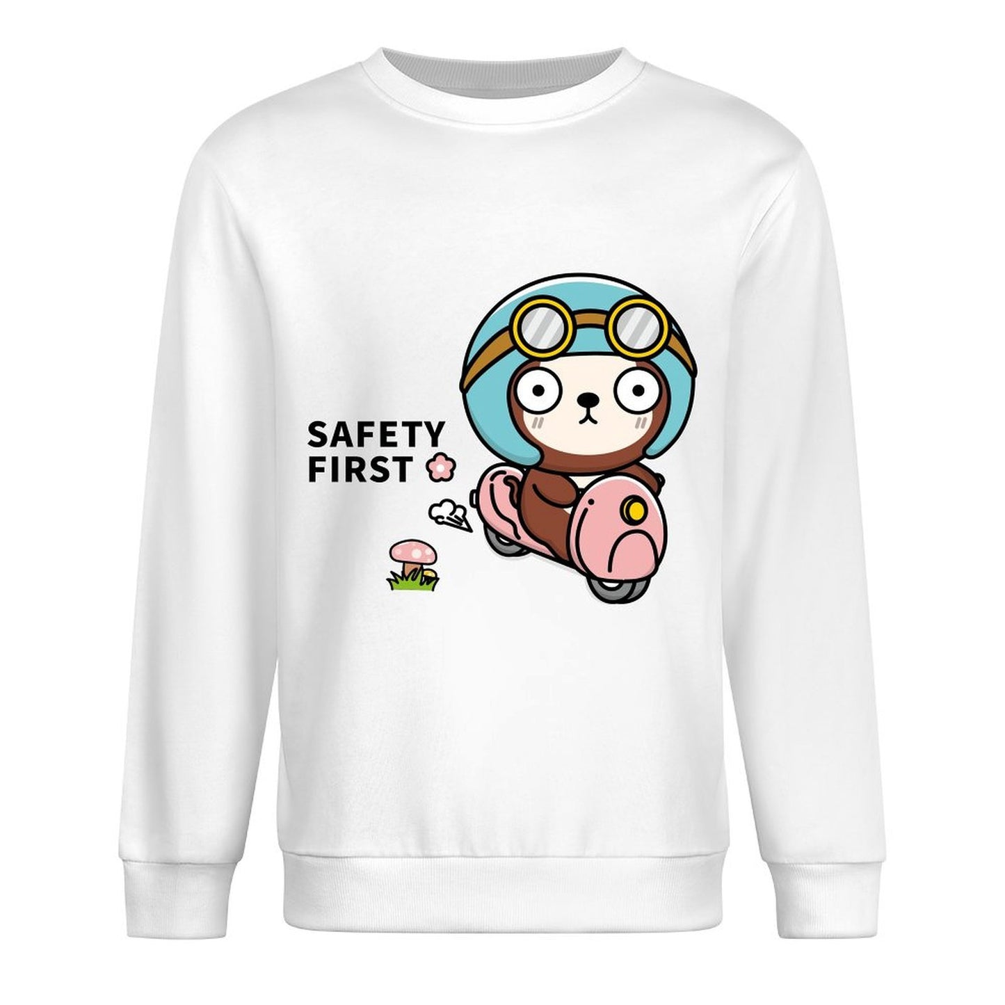 Front Patterned Long Sleeve TopStudio LifestyleLine