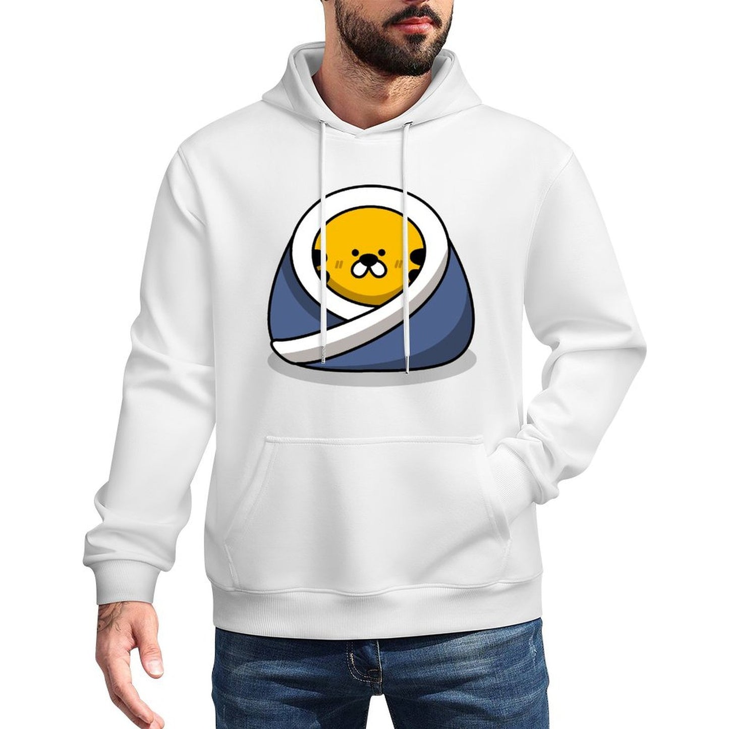 IPBR 250g Hooded Pocket Sweatshirt Front GraphicMen's Hooded  Sweatshirt4000284