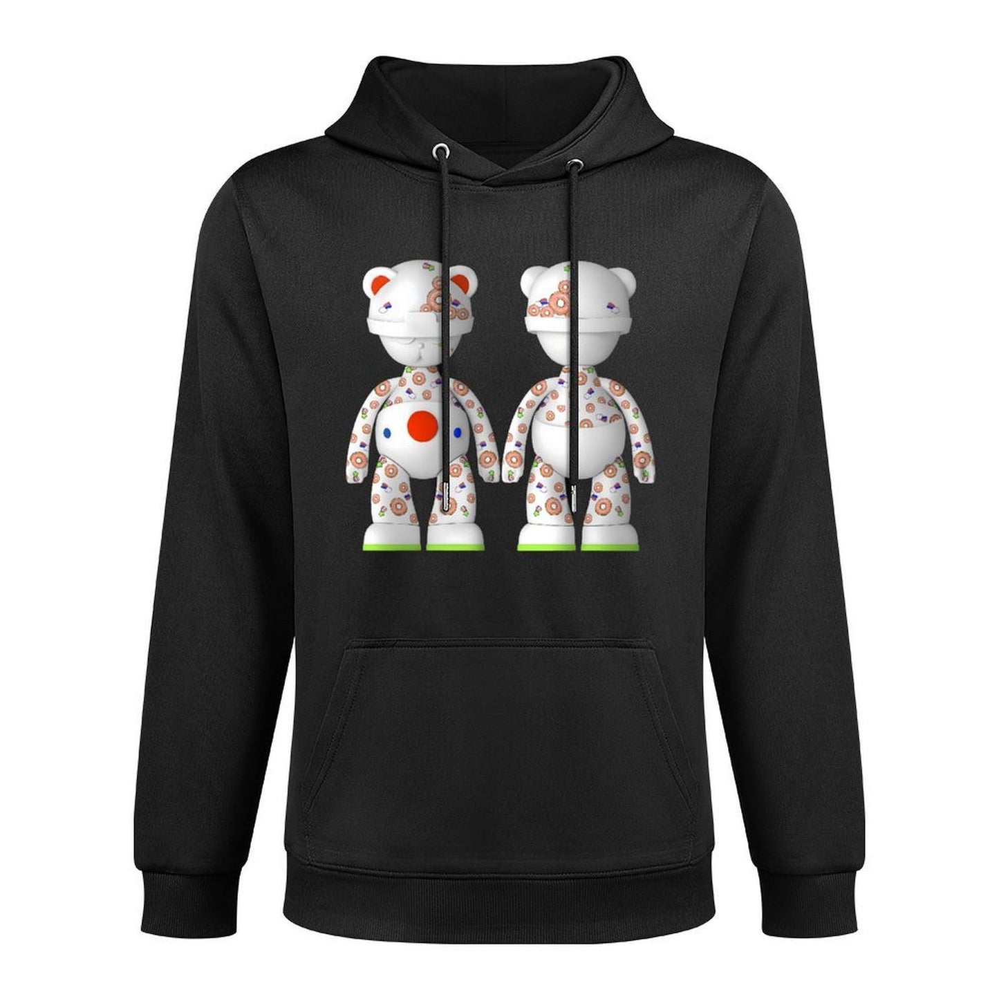 IPIB 250g Hooded Pocket Sweatshirt Front GraphicMen's Hooded  Sweatshirt6000097-6