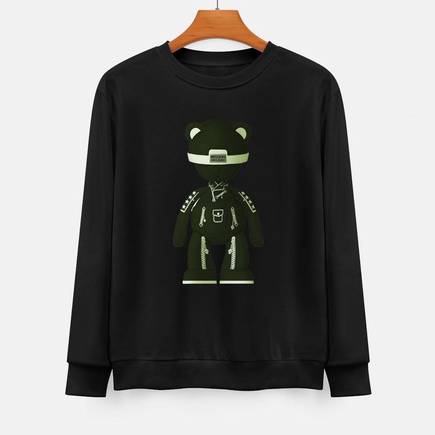 Long Sleeve With Front PatternRelaxed Fit ActiveWear