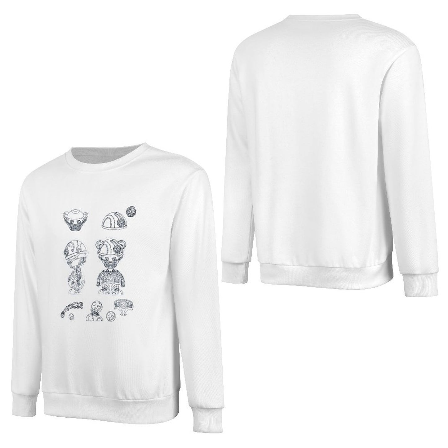 Long Sleeve With Front PatternSlim Fit StreetLine