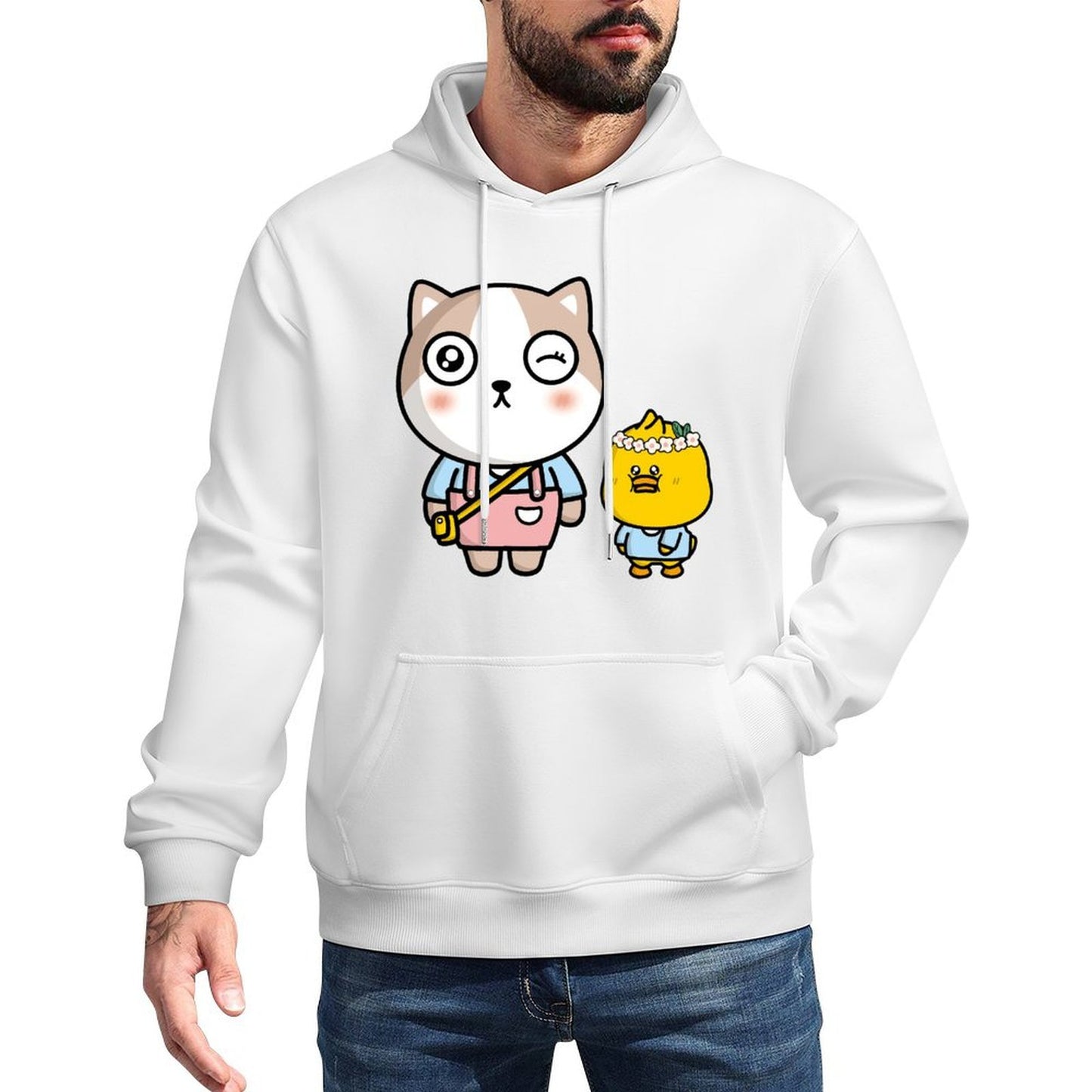 IPBR 250g Hooded Pocket Sweatshirt Front GraphicMen's Hooded  Sweatshirt4000847