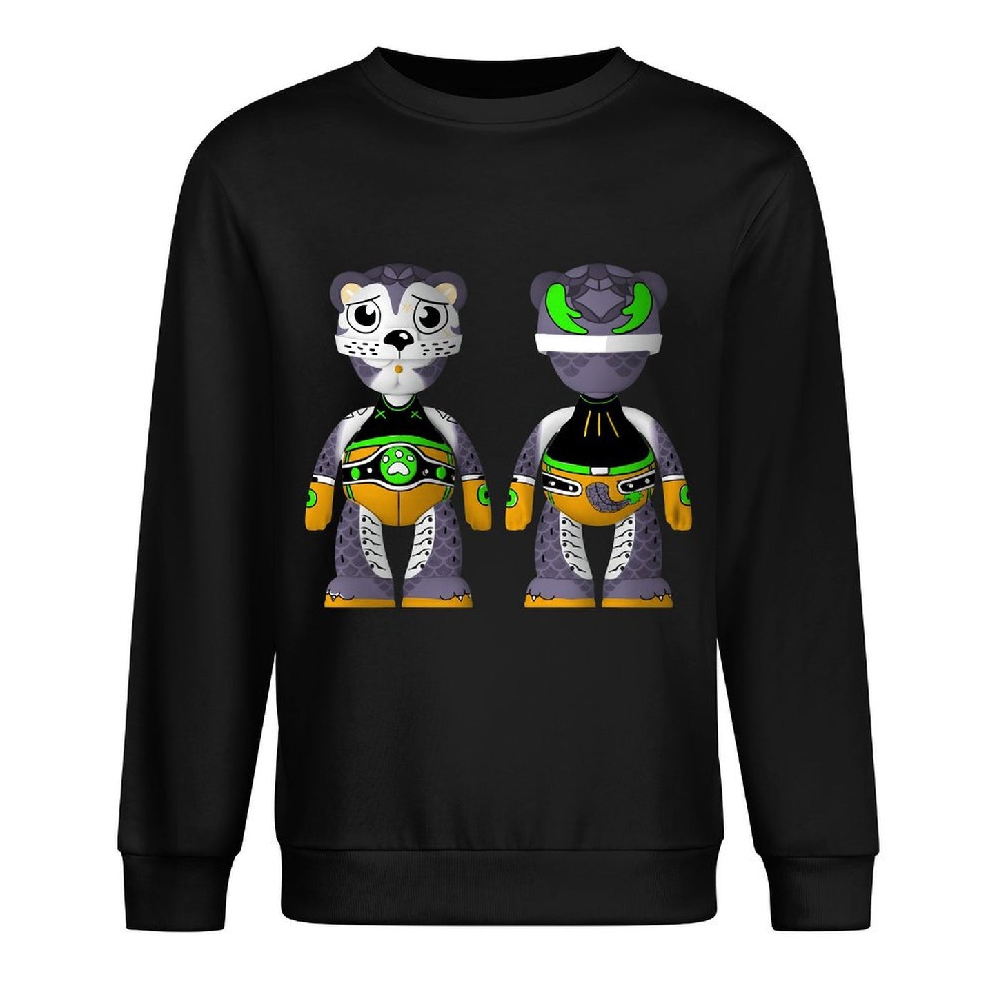 IPIB 250g Crew Neck Long Sleeve Sweatshirt Front GraphicCrew Neck Long Sleeve Sweatshirt6000145-1