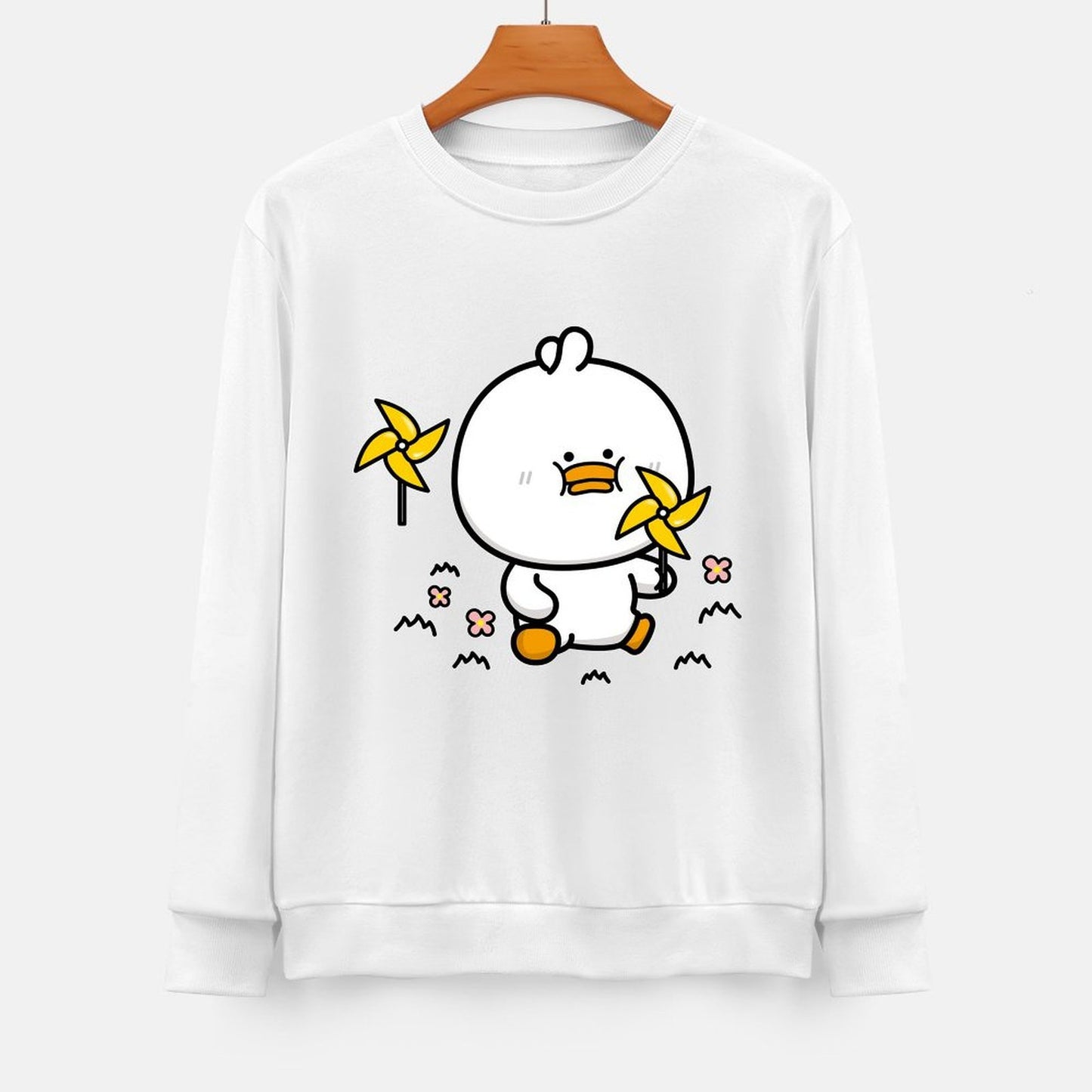 Front Patterned Long Sleeve TopPremium Finish Ultra Durable