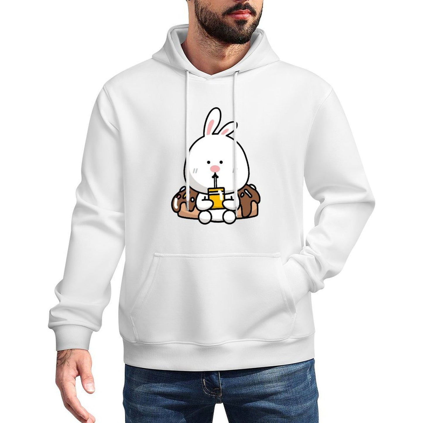 IPBR 250g Hooded Pocket Sweatshirt Front GraphicMen's Hooded  Sweatshirt4000243