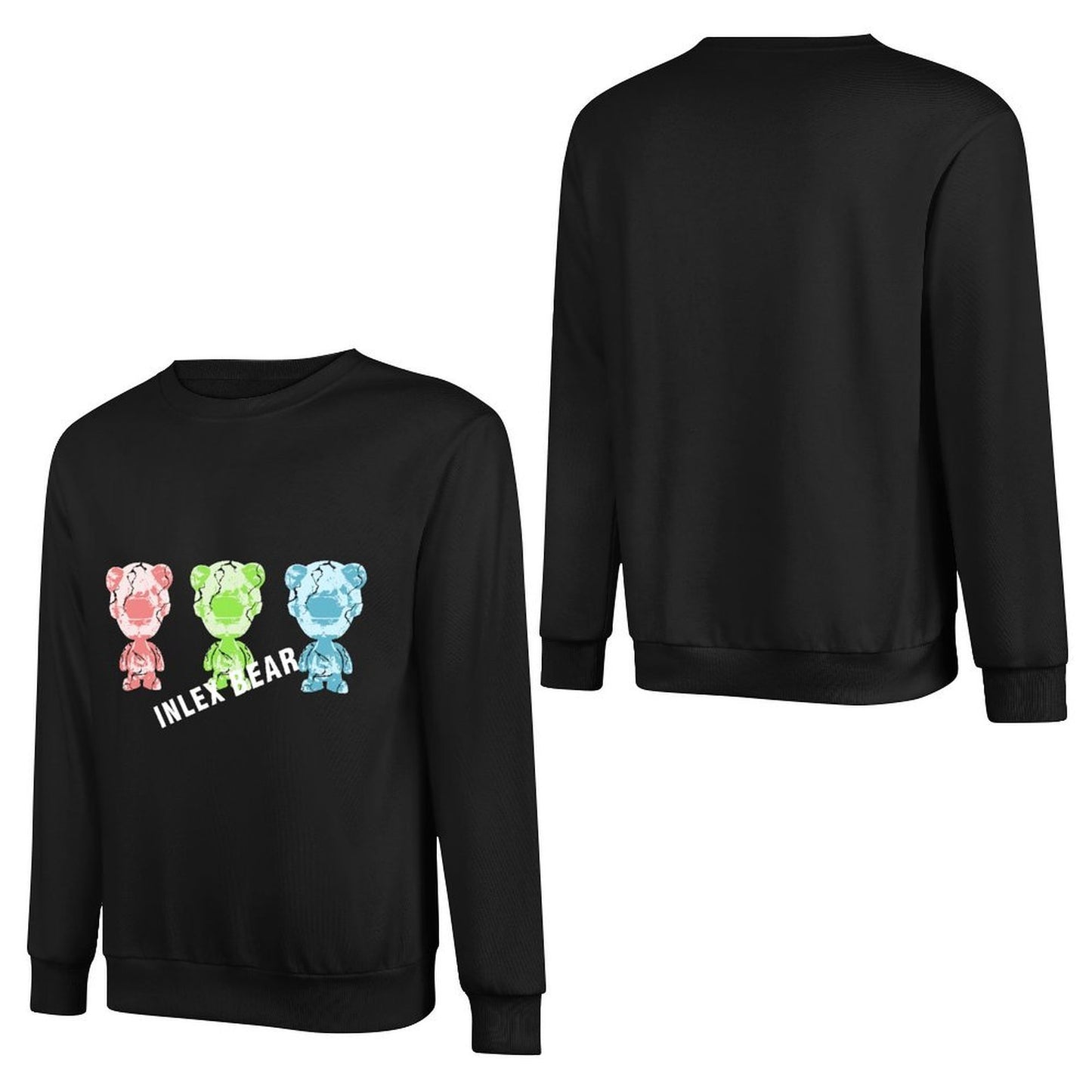 IPIB 250g Crew Neck Long Sleeve Sweatshirt Front GraphicCrew Neck Long Sleeve Sweatshirt6000050-1