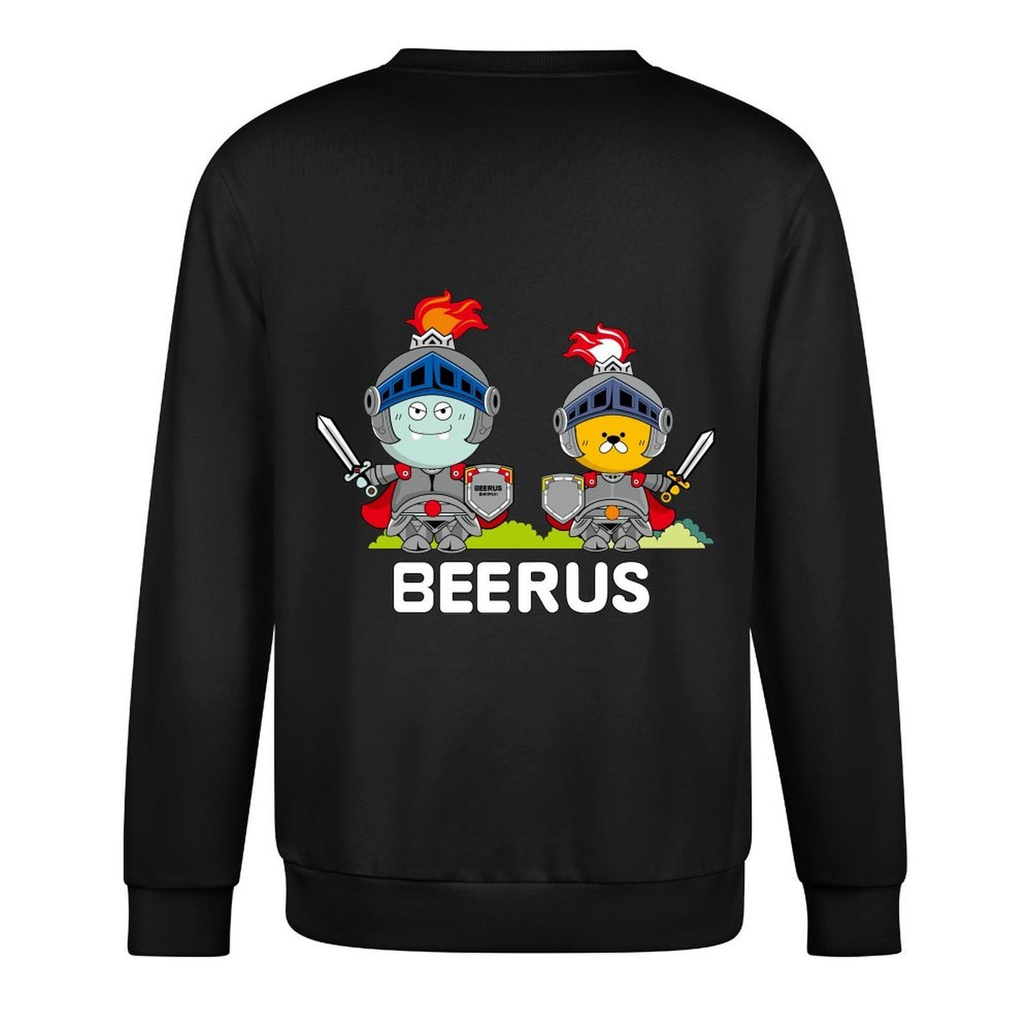 Long-sleeved crew neck sweatshirtPocket Tee Clean Edges Long Sleeve