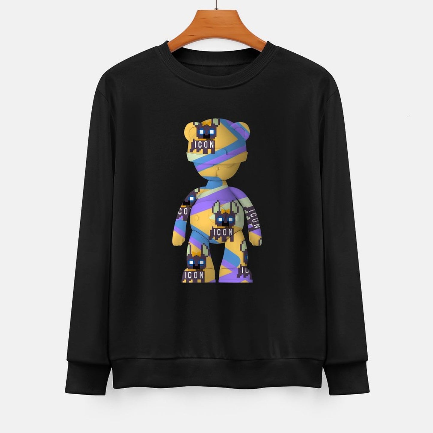 IPIB 250g Crew Neck Long Sleeve Sweatshirt Front GraphicCrew Neck Long Sleeve Sweatshirt6000124-1
