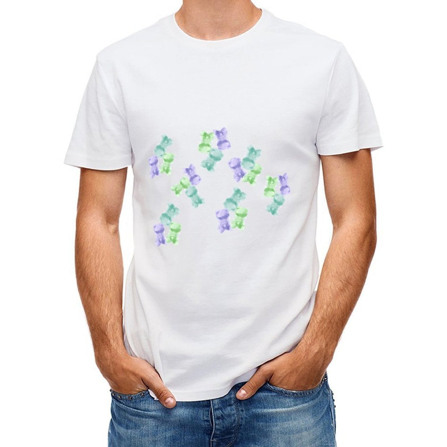 Inlex Bear T-shirtsBatch-Printed Eco / Sustainable T-Shirt