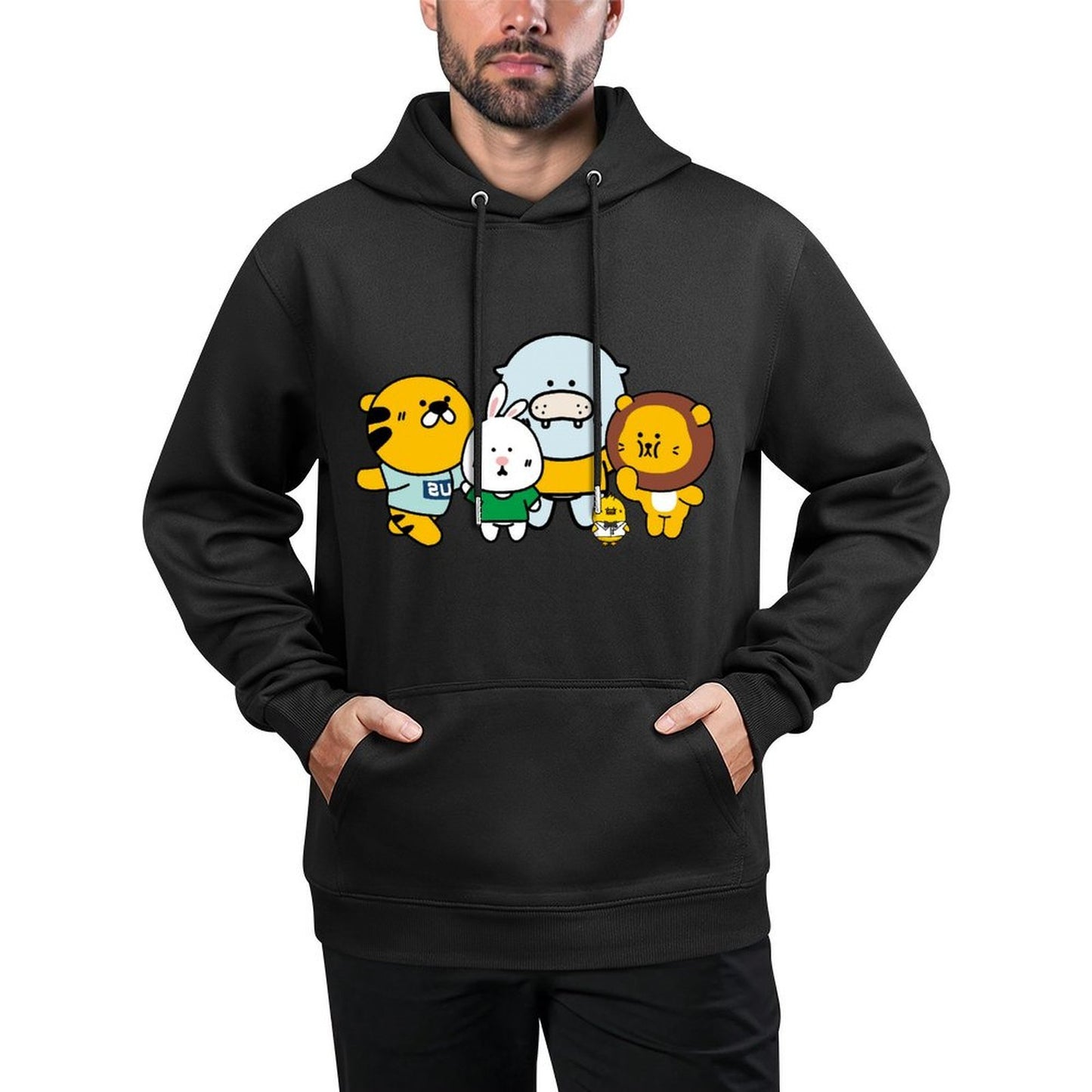 IPBR 250g Hooded Pocket Sweatshirt Front GraphicMen's Hooded  Sweatshirt4000382