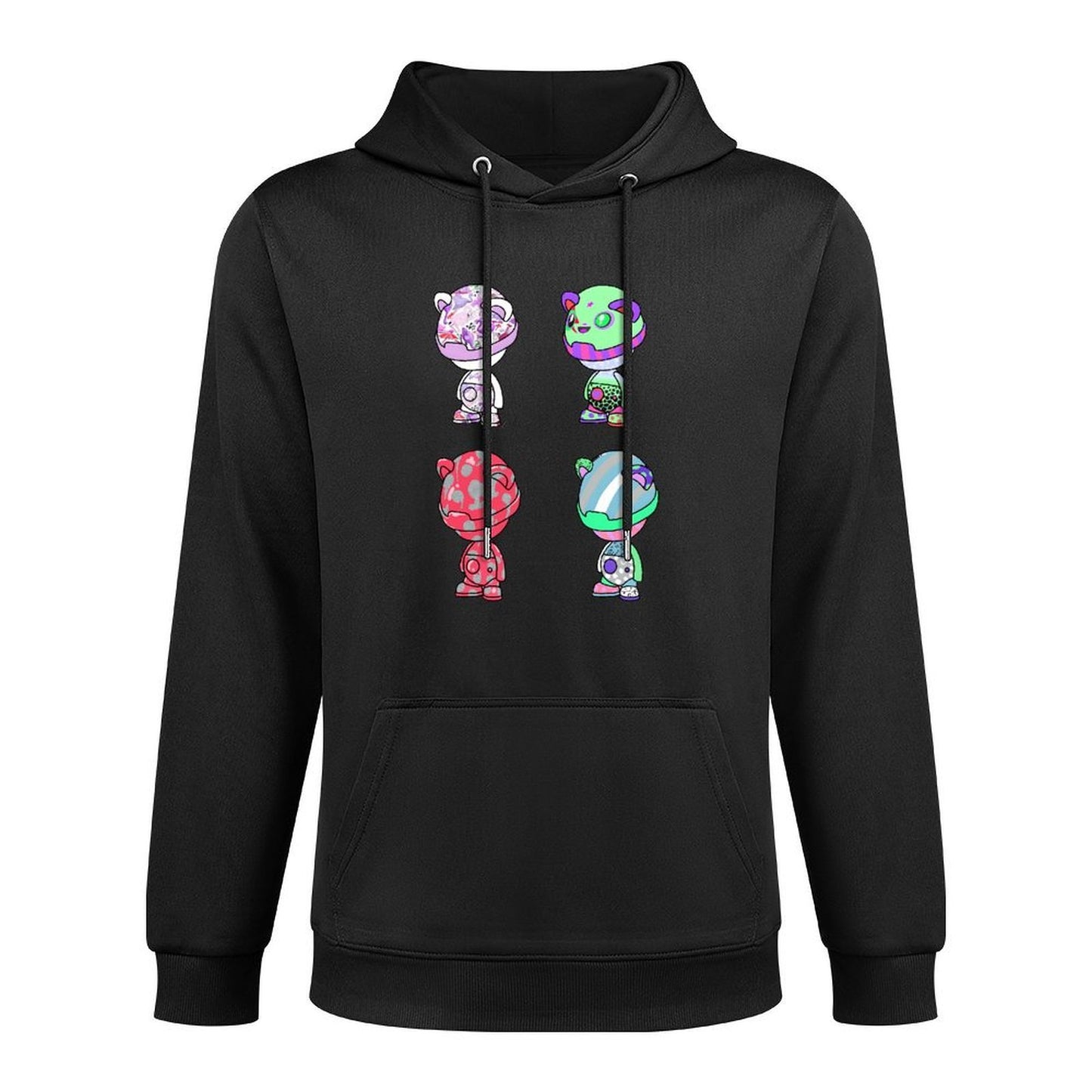 Hoodie Front PatternPremium Finish Minimal