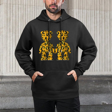 IPIB 250g Hooded Pocket Sweatshirt Front GraphicMen's Hooded  Sweatshirt6000081-2