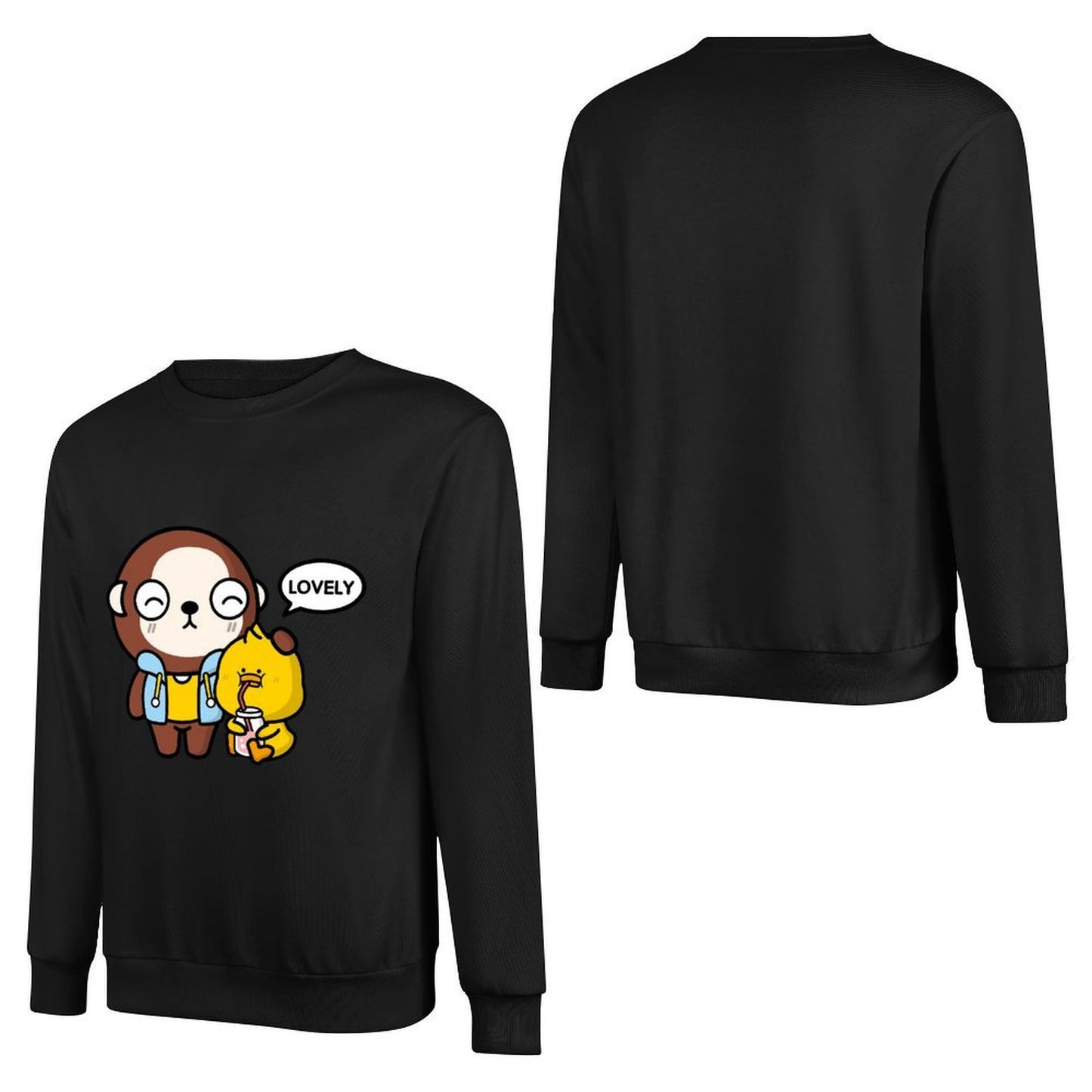 Front Patterned Long Sleeve TopEco-Conscious EverydaySeries