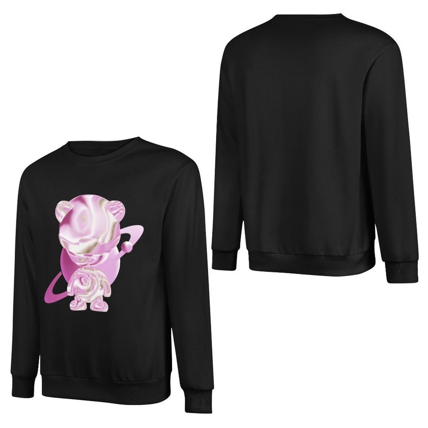IPIB 250g Crew Neck Long Sleeve Sweatshirt Front GraphicCrew Neck Long Sleeve Sweatshirt6000025-3