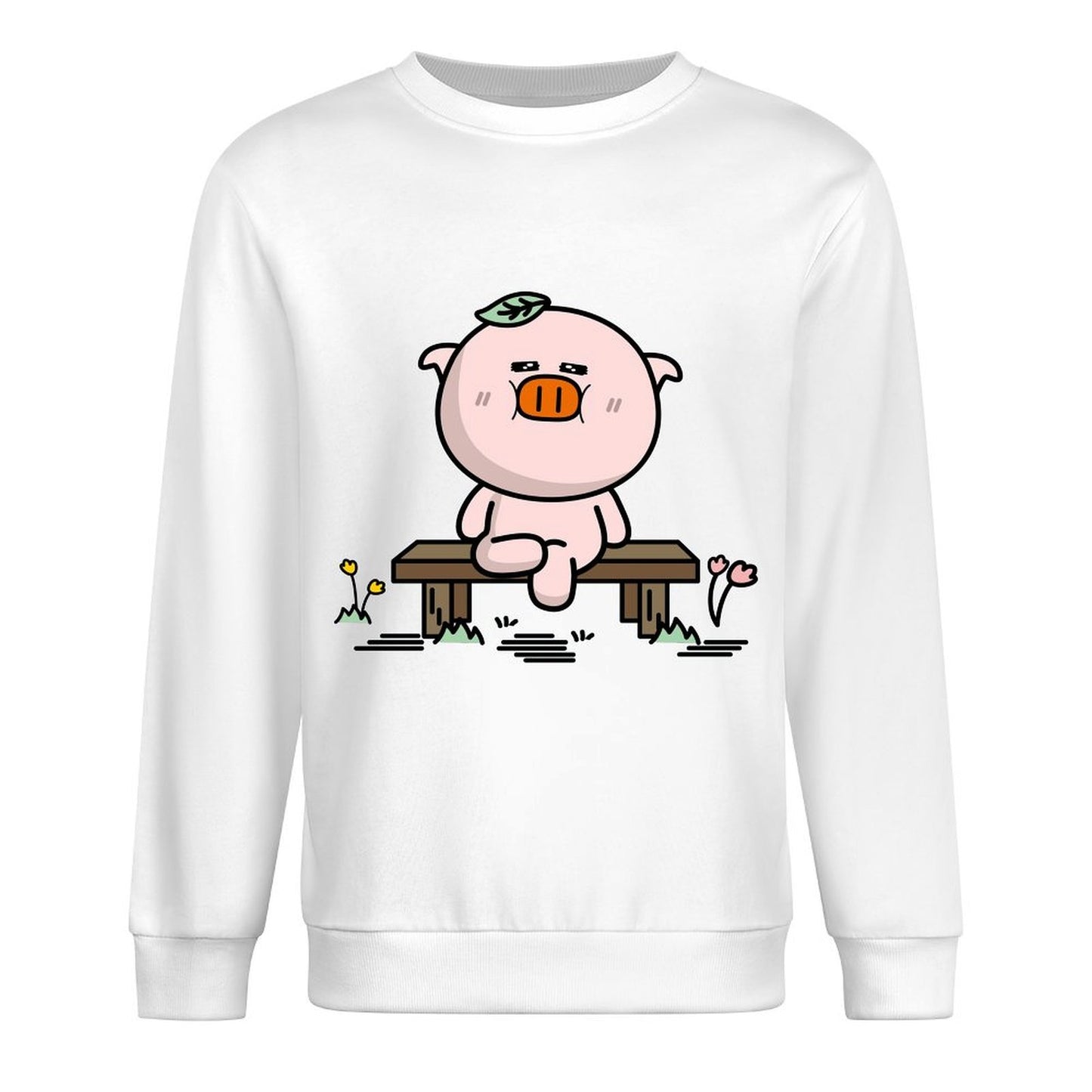 IPBR 250g Crew Neck Long Sleeve Sweatshirt Front GraphicCrew Neck Long Sleeve Sweatshirt4003864