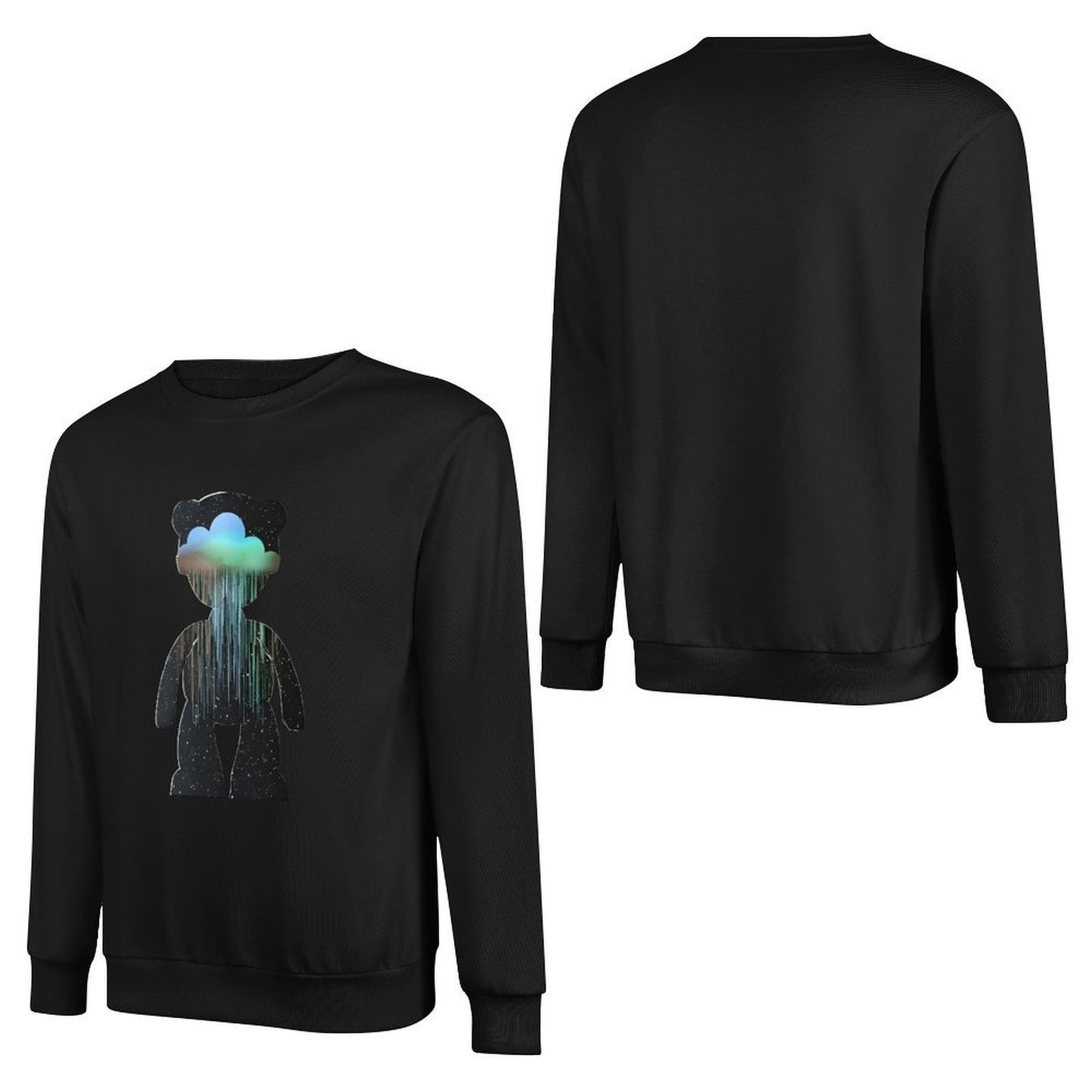 IPIB 250g Crew Neck Long Sleeve Sweatshirt Front GraphicCrew Neck Long Sleeve Sweatshirt6000136-2