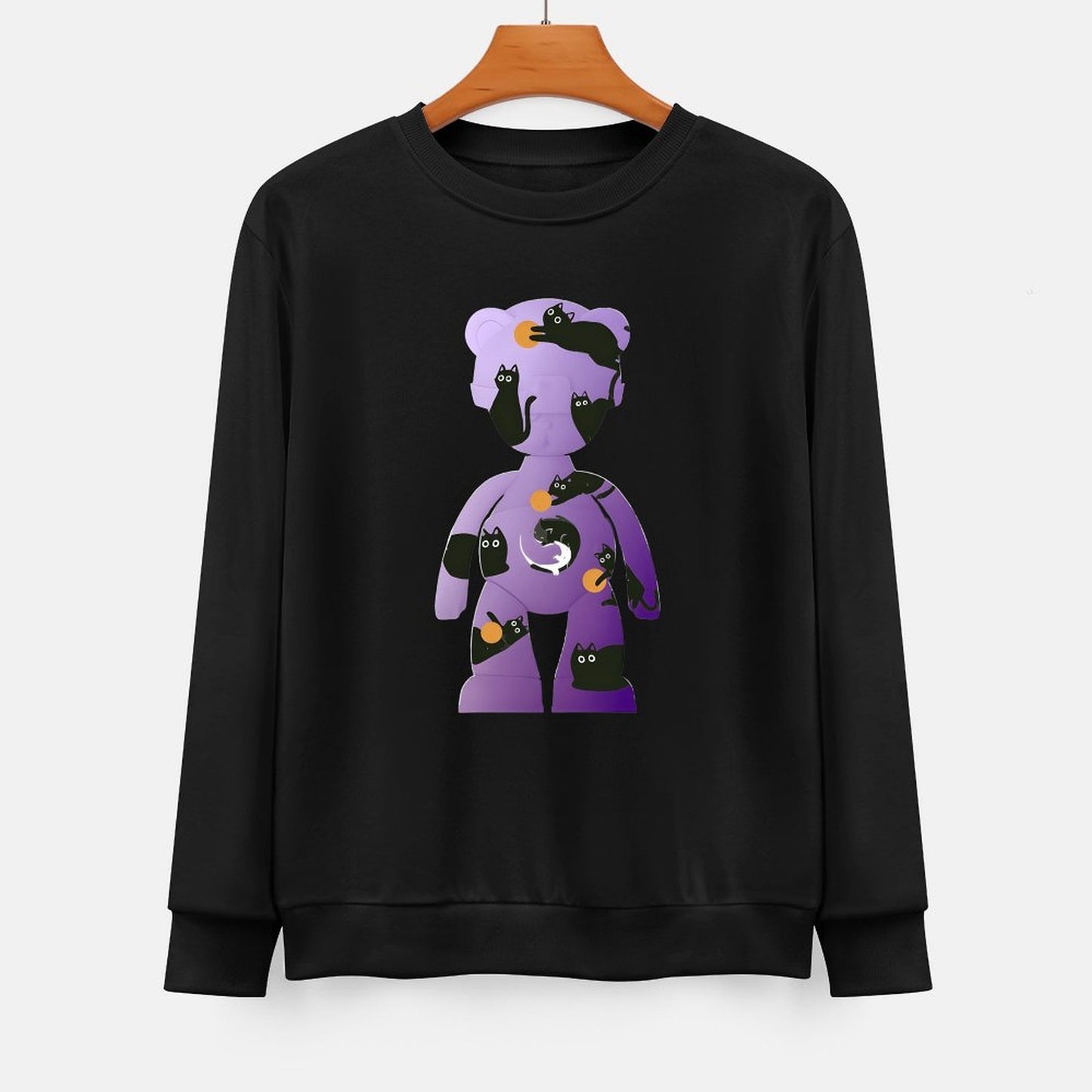 IPIB 250g Crew Neck Long Sleeve Sweatshirt Front GraphicCrew Neck Long Sleeve Sweatshirt6000135-3