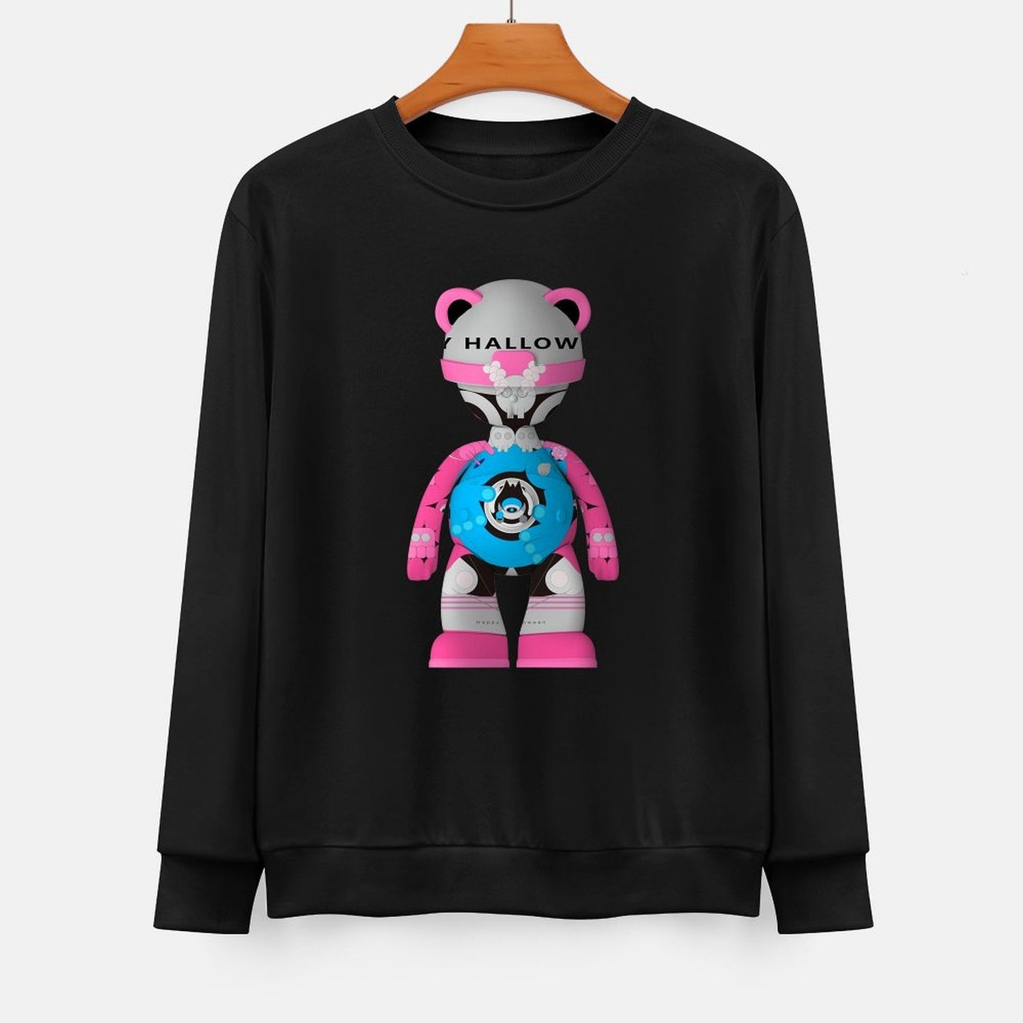 Long Sleeve With Front PatternLooseFit Vintage