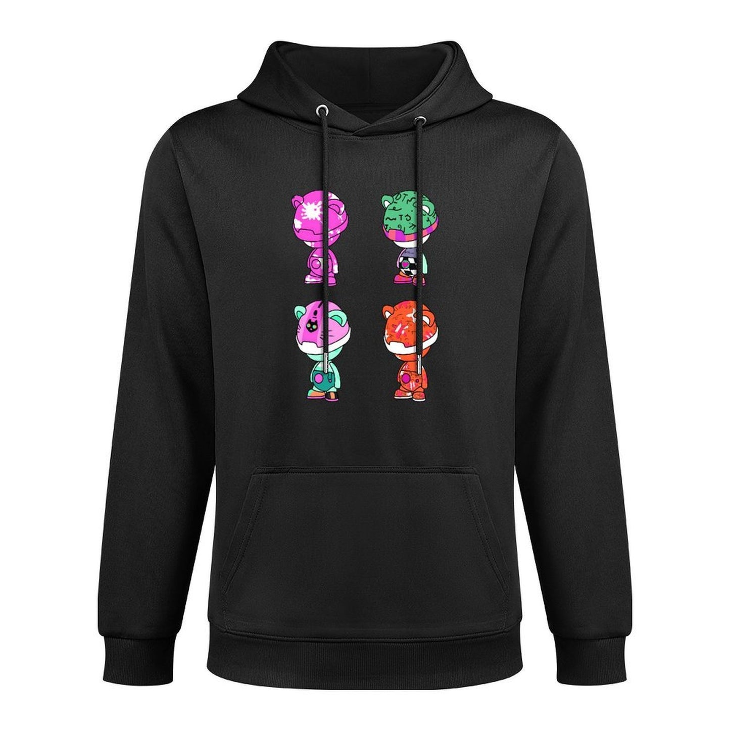 IPIB 250g Hooded Pocket Sweatshirt Front GraphicMen's Hooded  Sweatshirt6000074-3