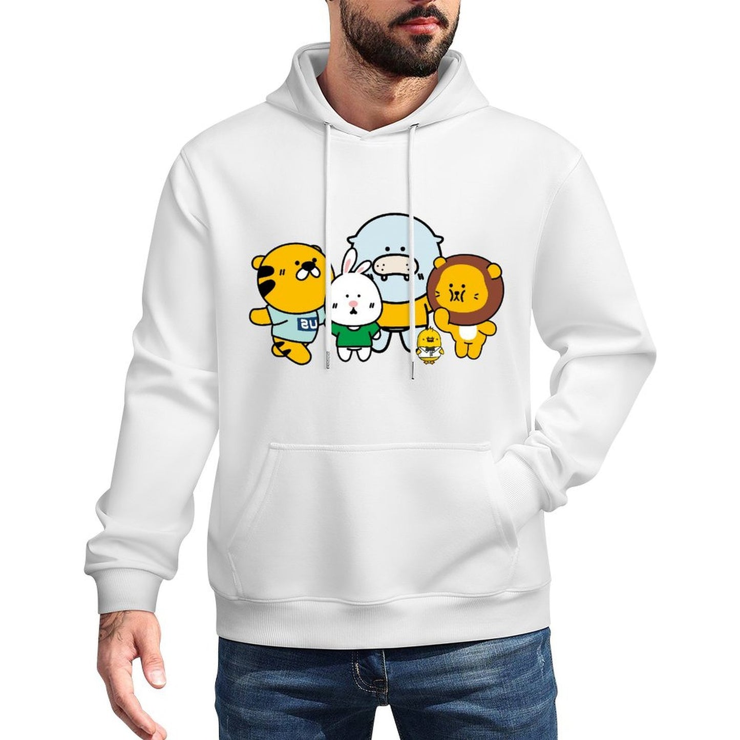 IPBR 250g Hooded Pocket Sweatshirt Front GraphicMen's Hooded  Sweatshirt4000382