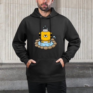 IPBR 250g Hooded Pocket Sweatshirt Front GraphicMen's Hooded  Sweatshirt4000295