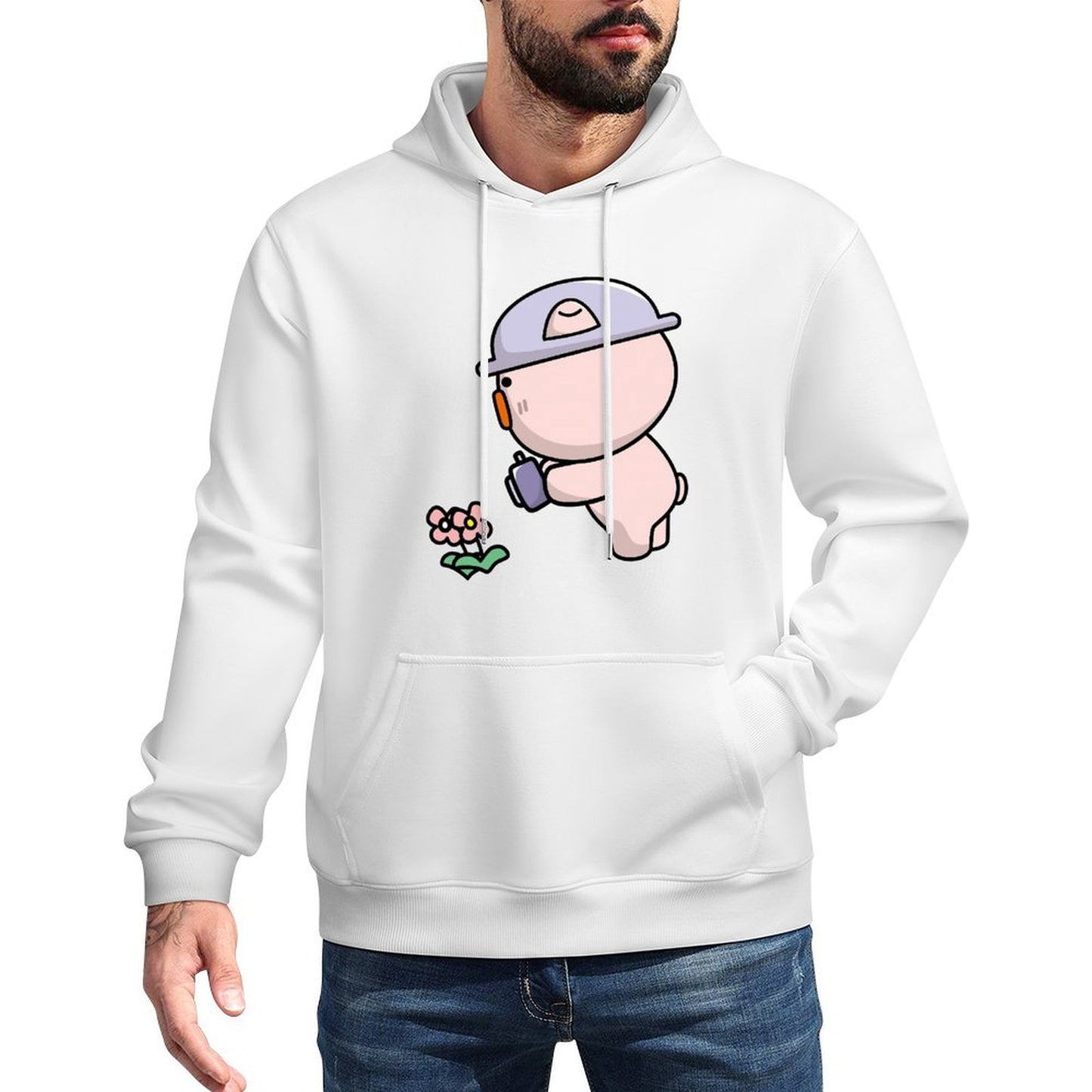IPBR 250g Hooded Pocket Sweatshirt Front GraphicMen's Hooded  Sweatshirt4000027