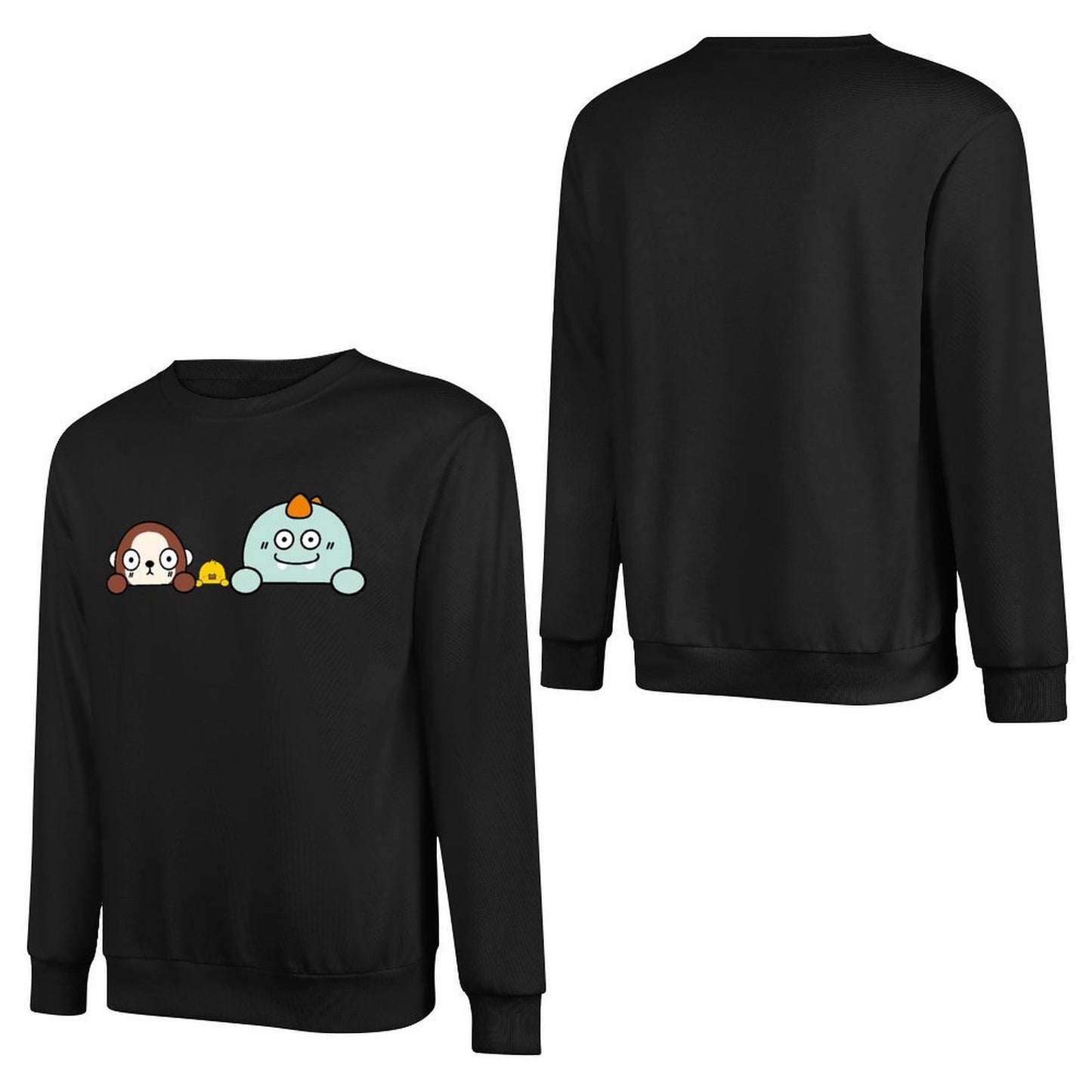 IPBR 250g Crew Neck Long Sleeve Sweatshirt Front GraphicCrew Neck Long Sleeve Sweatshirt4000745