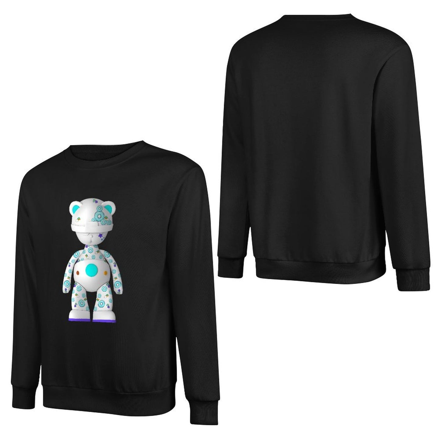 IPIB 250g Crew Neck Long Sleeve Sweatshirt Front GraphicCrew Neck Long Sleeve Sweatshirt6000105-3