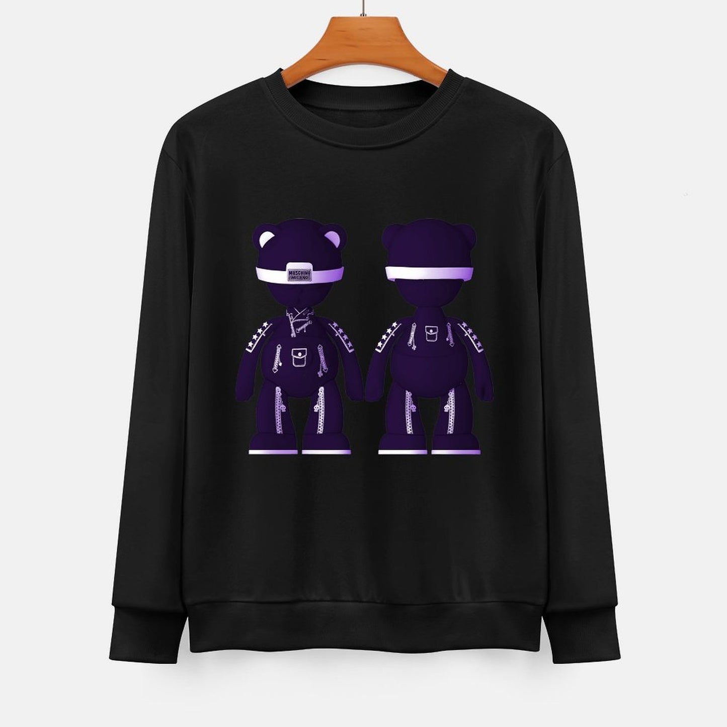 IPIB 250g Crew Neck Long Sleeve Sweatshirt Front GraphicCrew Neck Long Sleeve Sweatshirt6000093-4