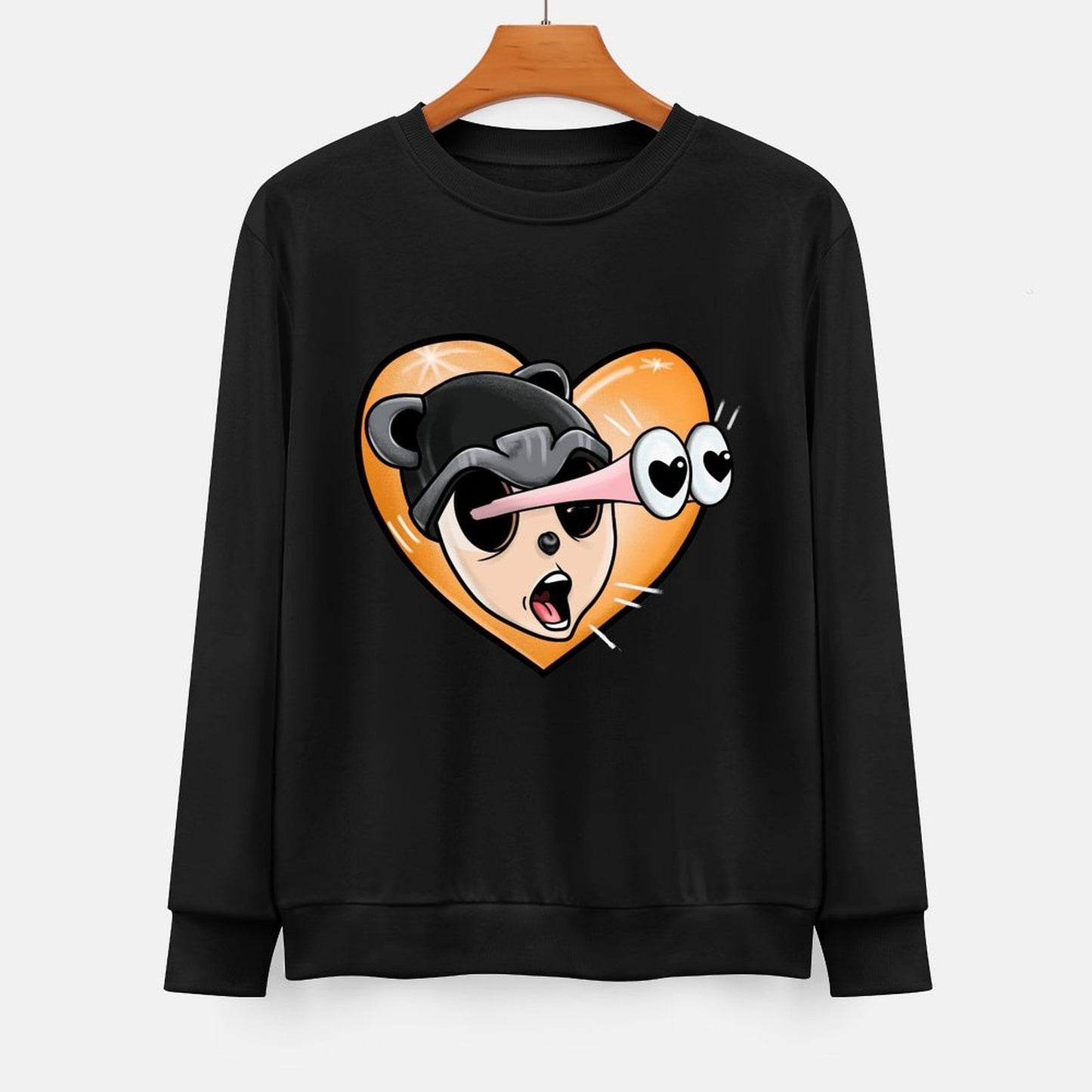 IPIB 250g Crew Neck Long Sleeve Sweatshirt Front GraphicCrew Neck Long Sleeve Sweatshirt6000048-2