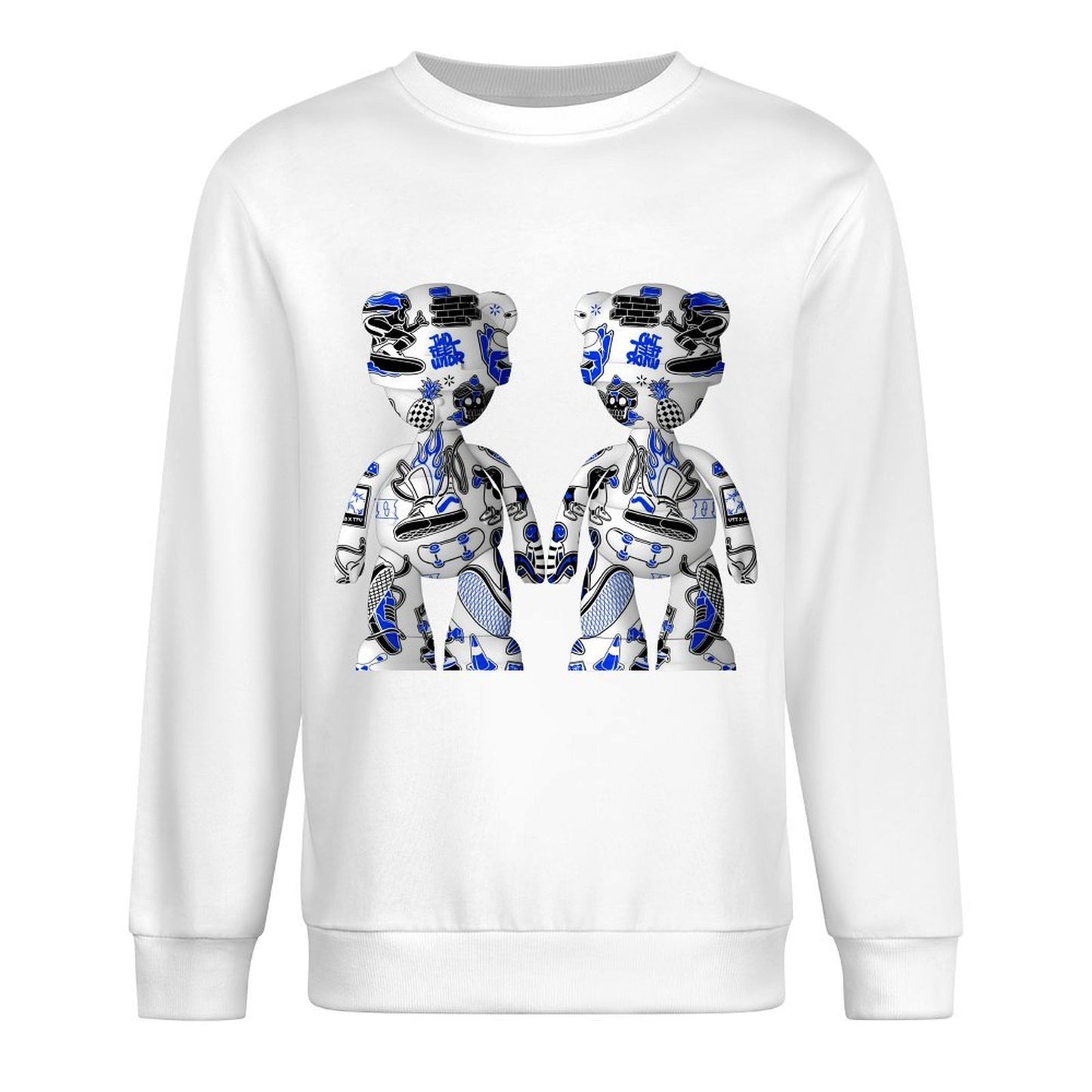 IPIB 250g Crew Neck Long Sleeve Sweatshirt Front GraphicCrew Neck Long Sleeve Sweatshirt6000085-2